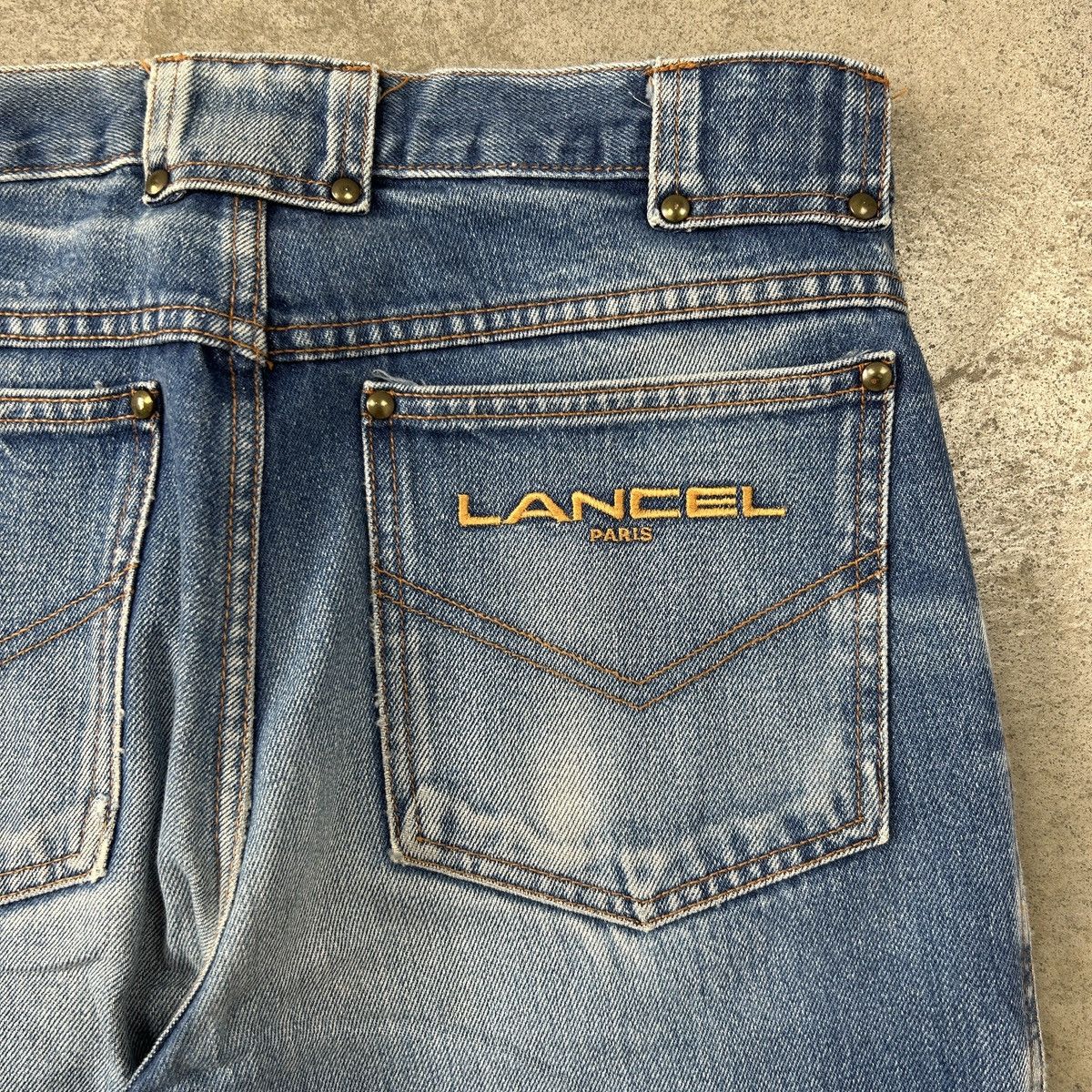 Lancel 1990s Lancel - Baggy Denim Jeans Size US 30 / EU 46 - 21 Thumbnail