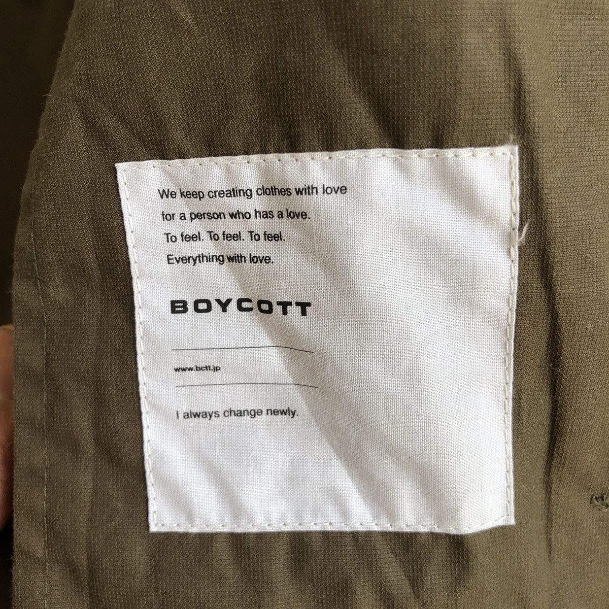 Boycott × Japanese Brand BOYCOTT army style button up jacket Size S / US 4 / IT 40 - 7 Thumbnail