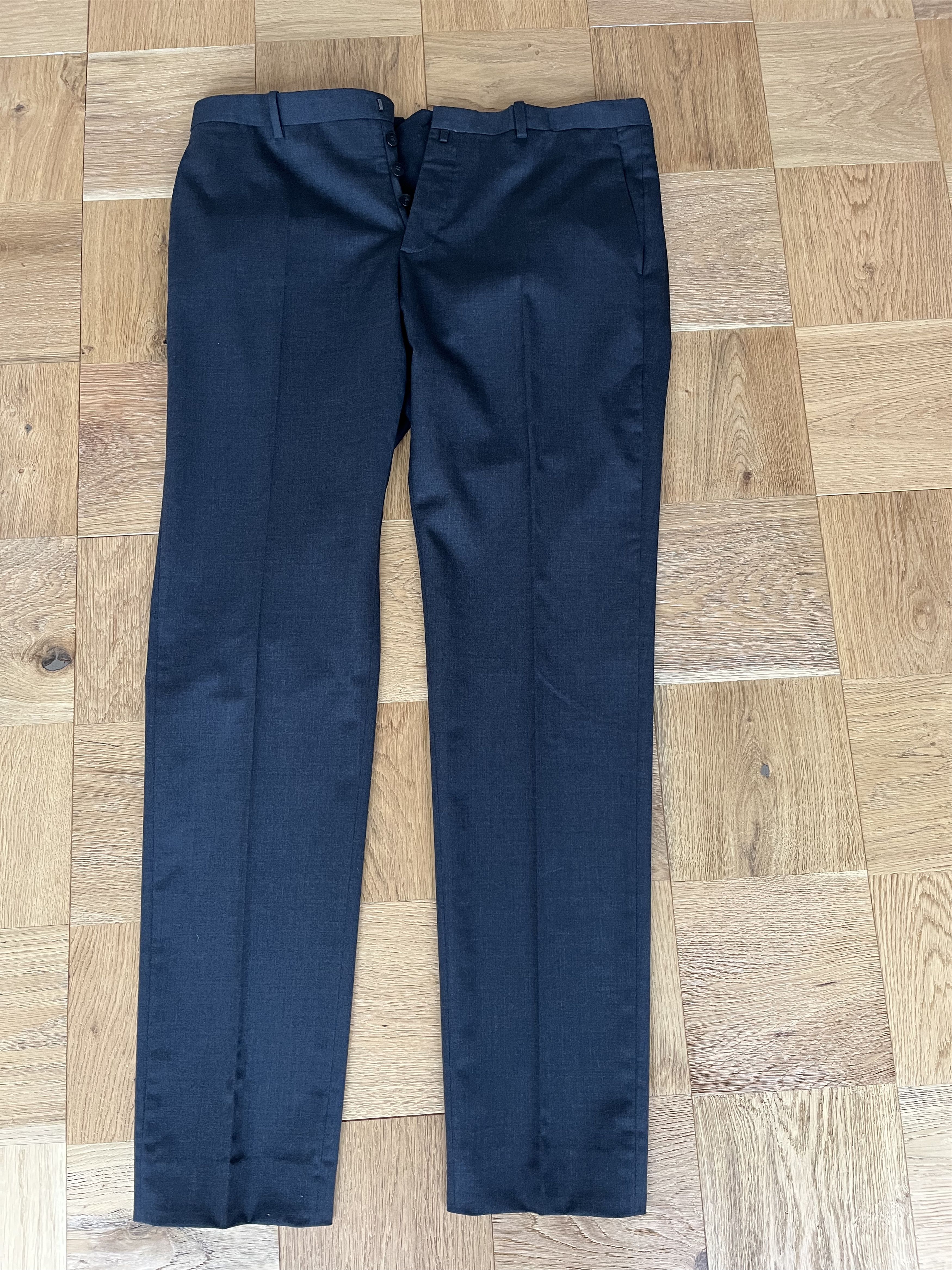 Jil Sander Jil Sander charcoal trousers 52 Size US 36 / EU 52 - 2 Thumbnail