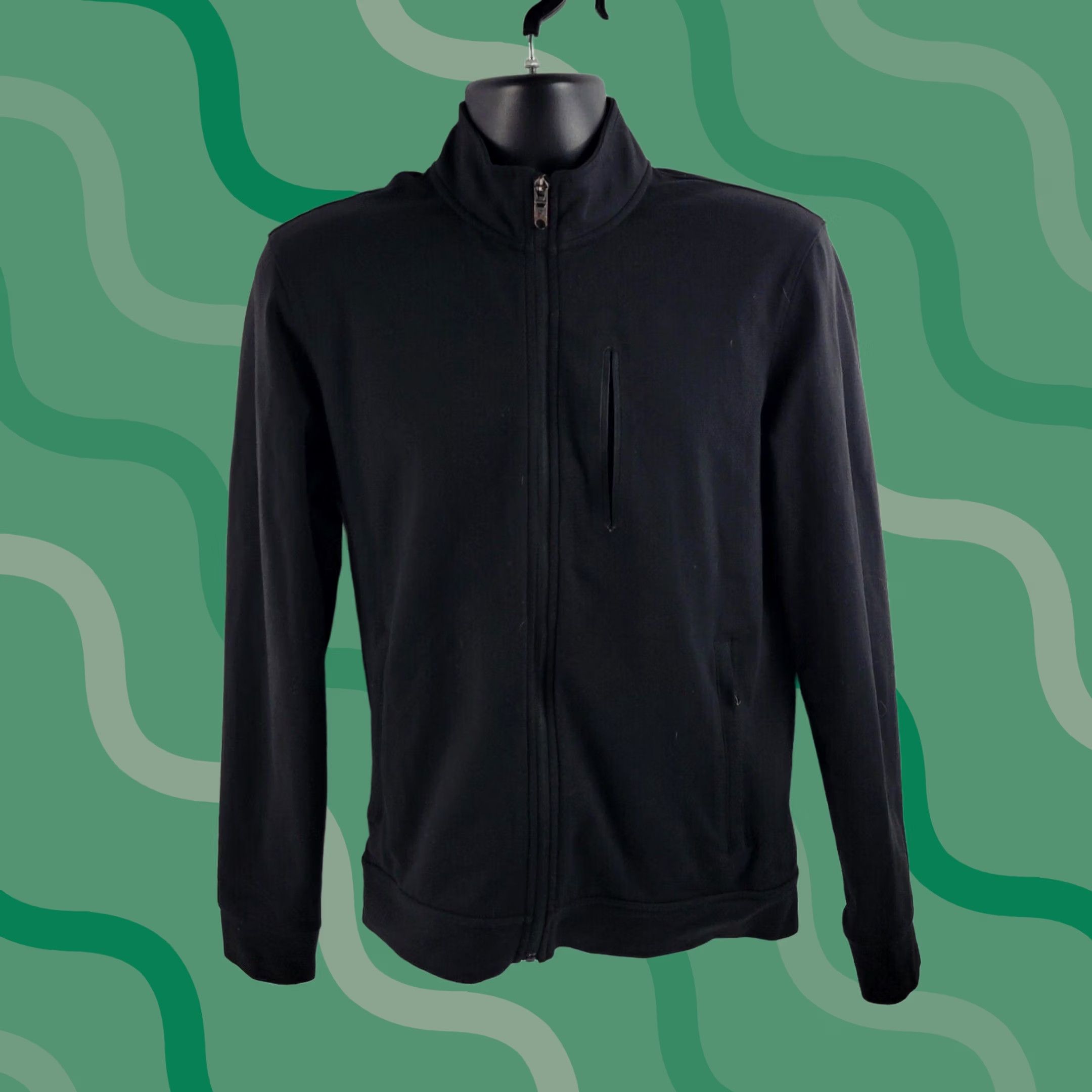 Vintage Public Rec Jacket Full Zip Mens Black S 998 Regular Men Chest Pocket Zipper Missing Size US S / EU 44-46 / 1 - 1 Thumbnail