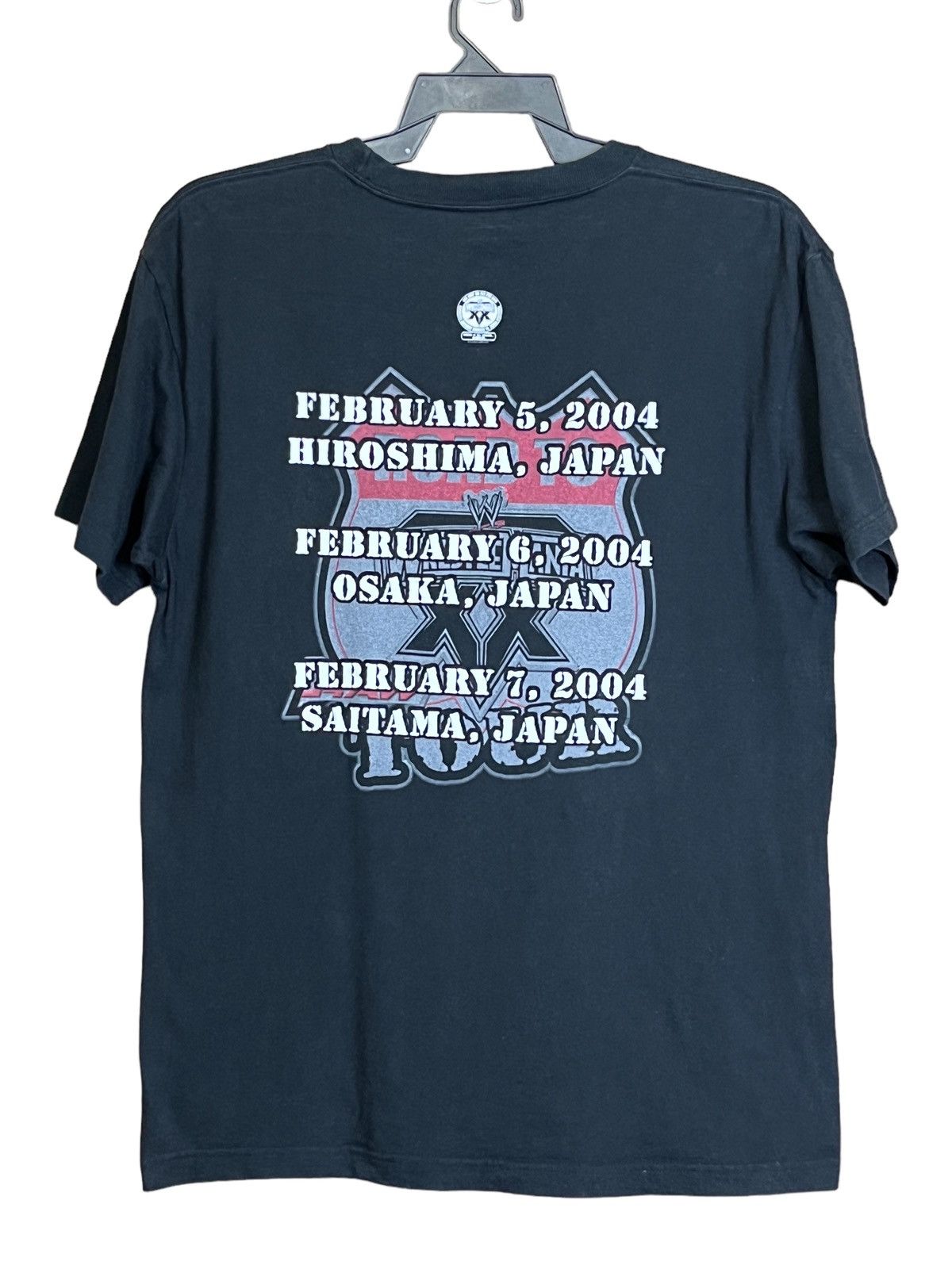 Vintage VINTAGE Y2K WRESTLING WWE RAW TOUR MANIA JAPAN 2004 T SHIRT Size US L / EU 52-54 / 3 - 2 Thumbnail