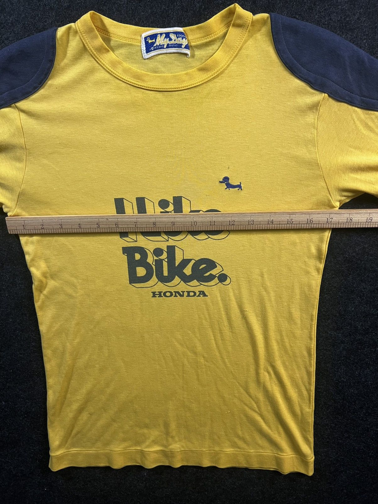 Vintage Rare 70’s Honda I Like Bike Racing Jersey With Elbow Pads Size US M / EU 48-50 / 2 - 5 Thumbnail