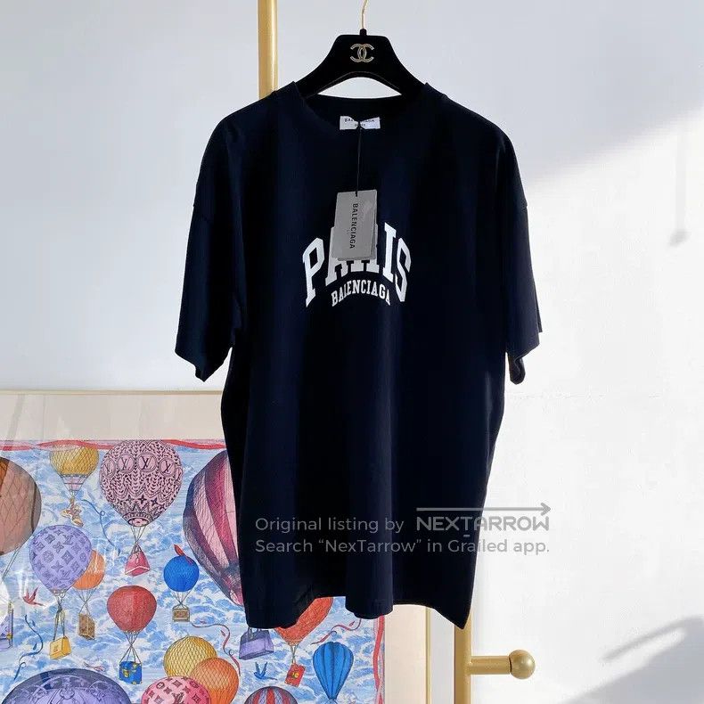 Balenciaga Balenciaga Black T-Shirt Size US M / EU 48-50 / 2 - 1 Thumbnail