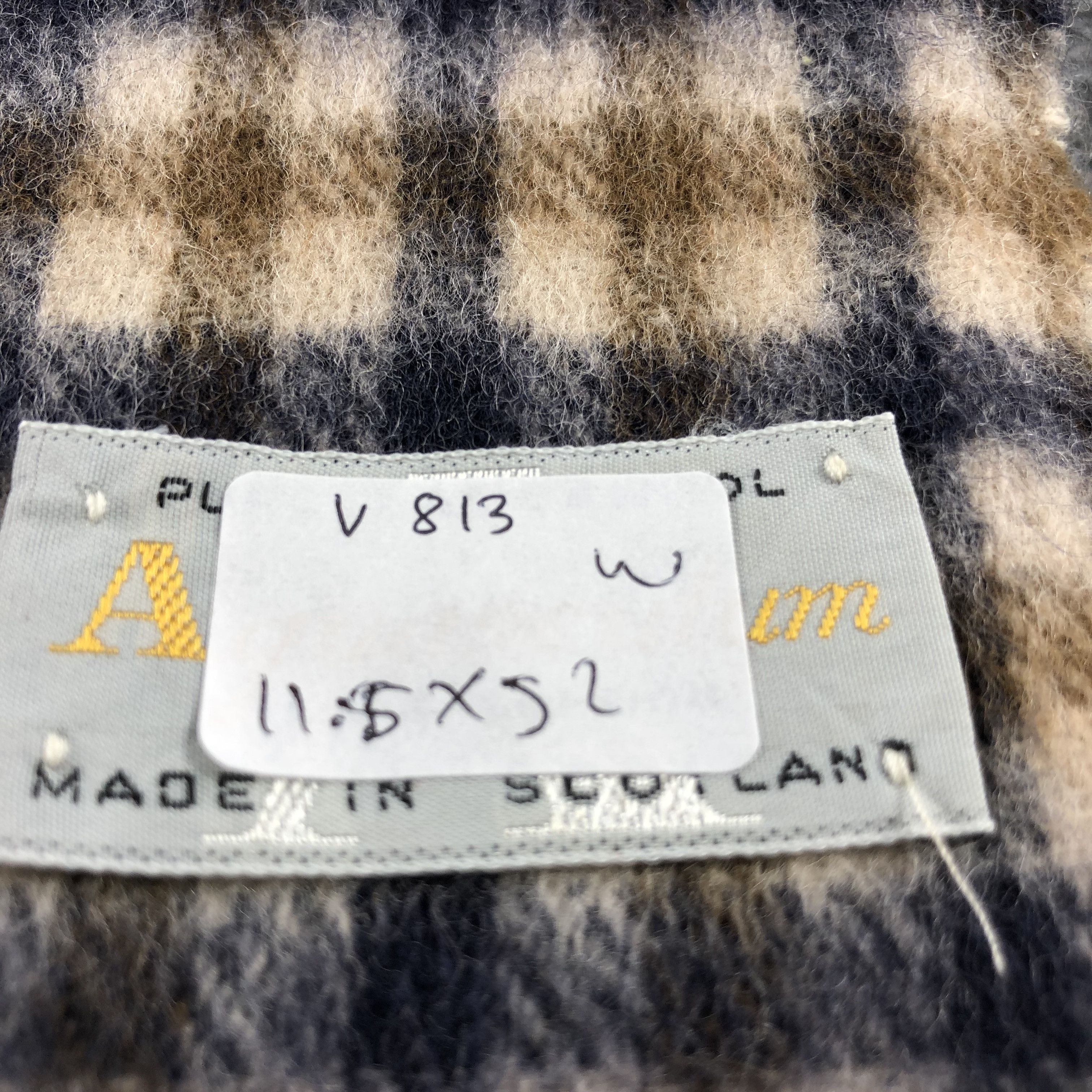 Aquascutum Aquascutum Iconic Gingham Wool Scarf Muffler V813 Size ONE SIZE - 8 Thumbnail