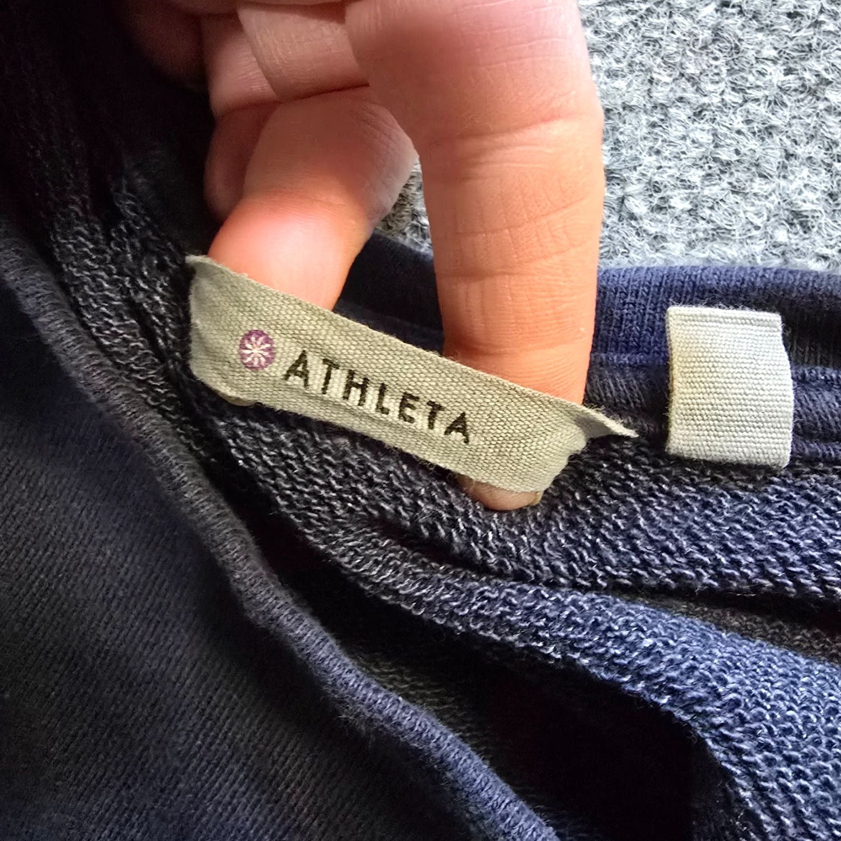 Athleta Athleta Sweatshirt Womens XL Blue Zippers Crew Neck Athletic Casual Size XL / US 12-14 / IT 48-50 - 3 Thumbnail