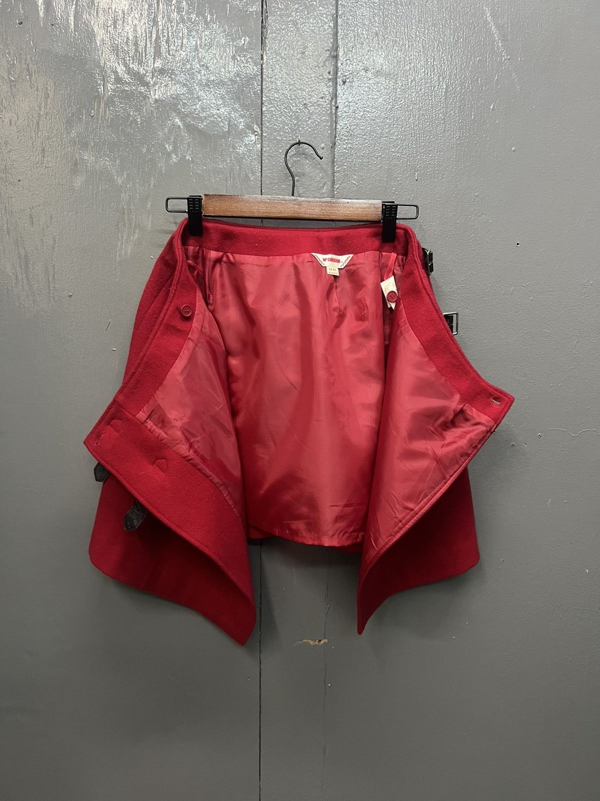 McGregor Mc Gregor Mini Skirt In Wool Waist 26" Size 26" / US 2 / IT 38 - 4 Thumbnail