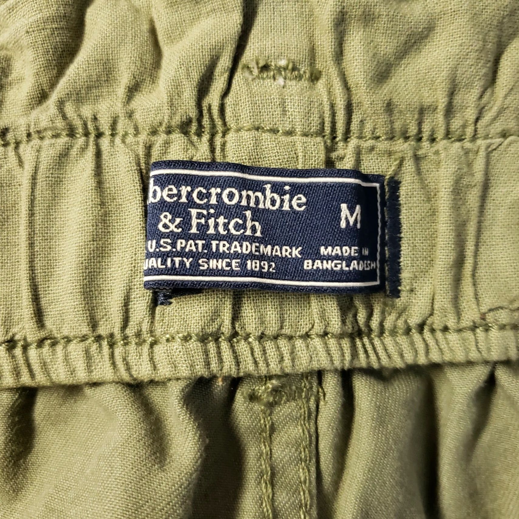 Abercrombie & Fitch Abercrombie and Fitch Womens Paperbag Waist Shorts Sz Medium Green High Rise Size 32" / US 10 / IT 46 - 3 Thumbnail