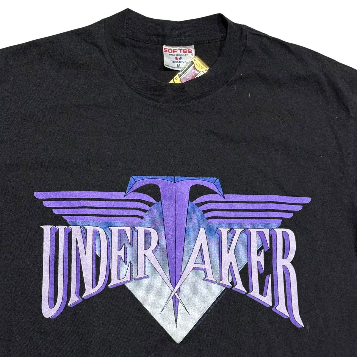 WWF Undertaker vintage tee logo wwf Size US M / EU 48-50 / 2 - 3 Thumbnail