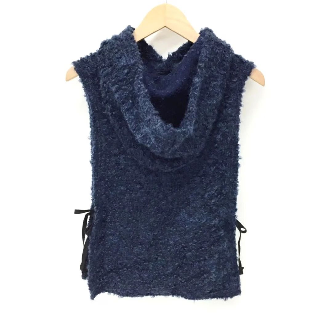 Engineered Garments Engineered Garments Hooded Vest One Size Navy Interliner Side Tie Casual Mens IOR MPN fourier/128-251023-03osNF Size US M / EU 48-50 / 2 - 2 Thumbnail