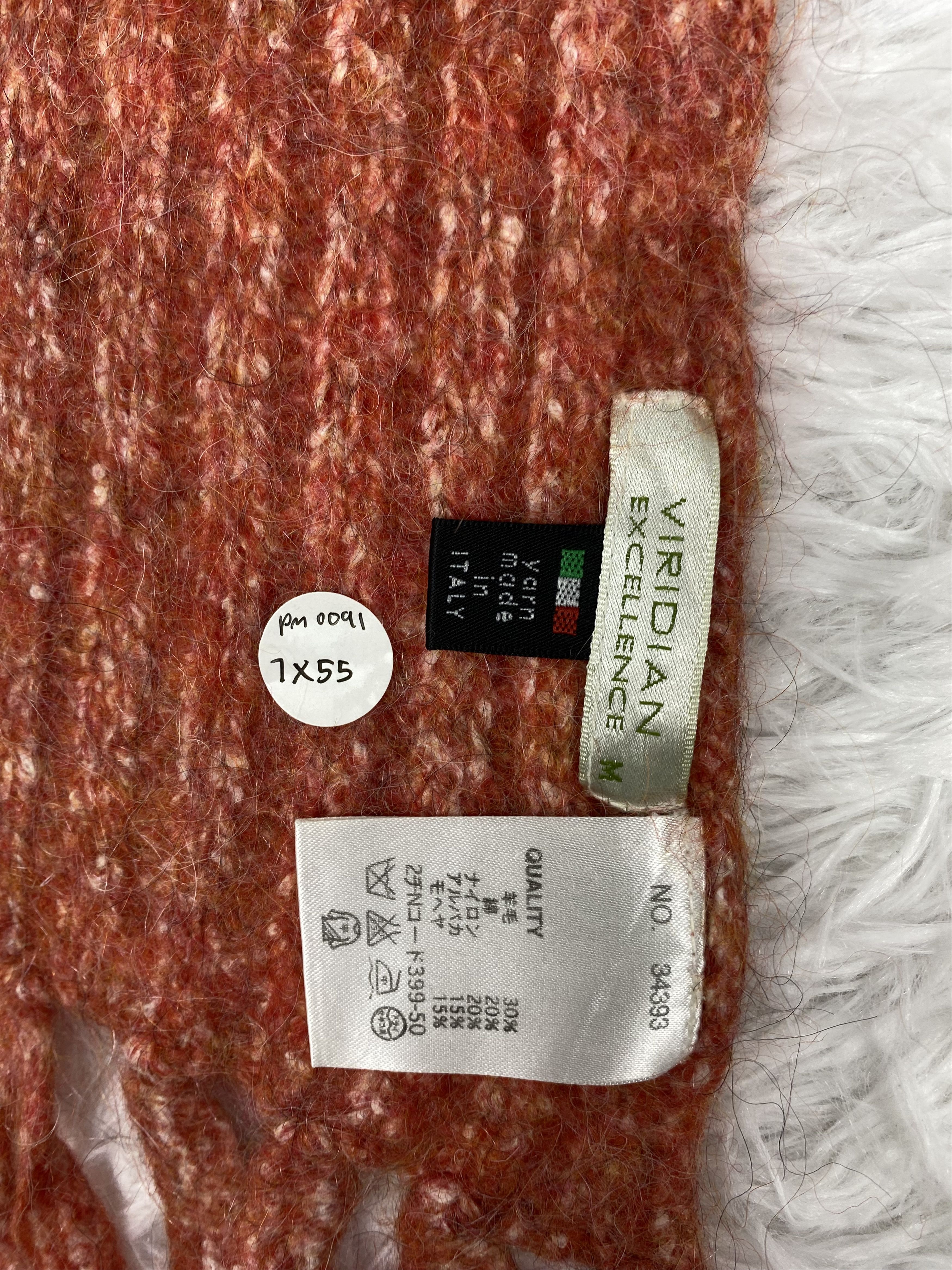 Japanese Brand Vintage Viridian Scarf / Muffler Neckwear PM0091 Size ONE SIZE - 2 Thumbnail