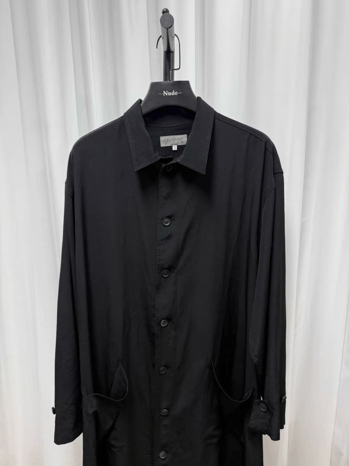 Yohji Yamamoto Sz 1 Yohji Yamamoto Pour Homme 19SS Staff Trench Coat-2507 Size US S / EU 44-46 / 1 - 2 Thumbnail