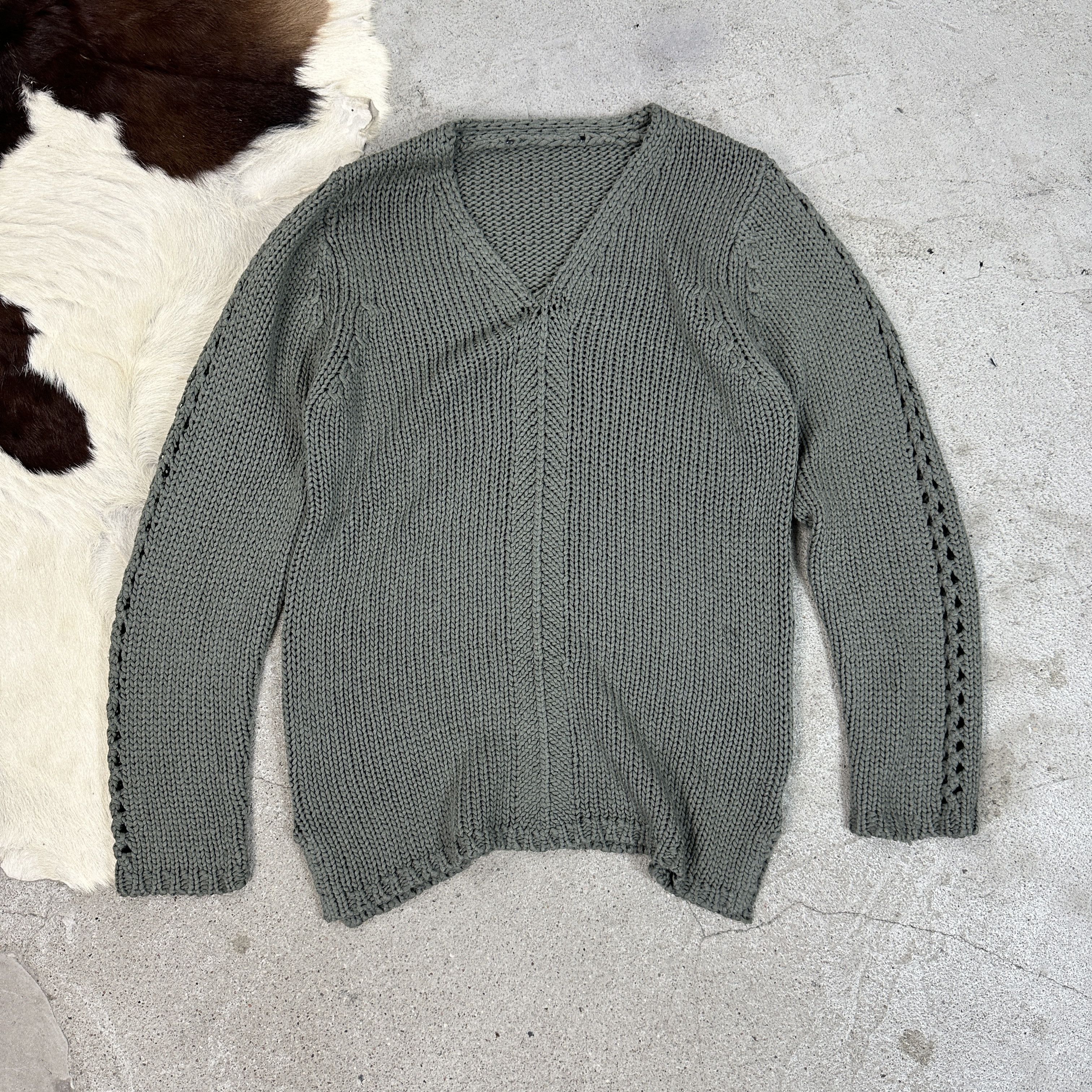 Vintage Vintage Casual Preppy Old Money Mesh Sweater 00s Size US M / EU 48-50 / 2 - 6 Thumbnail