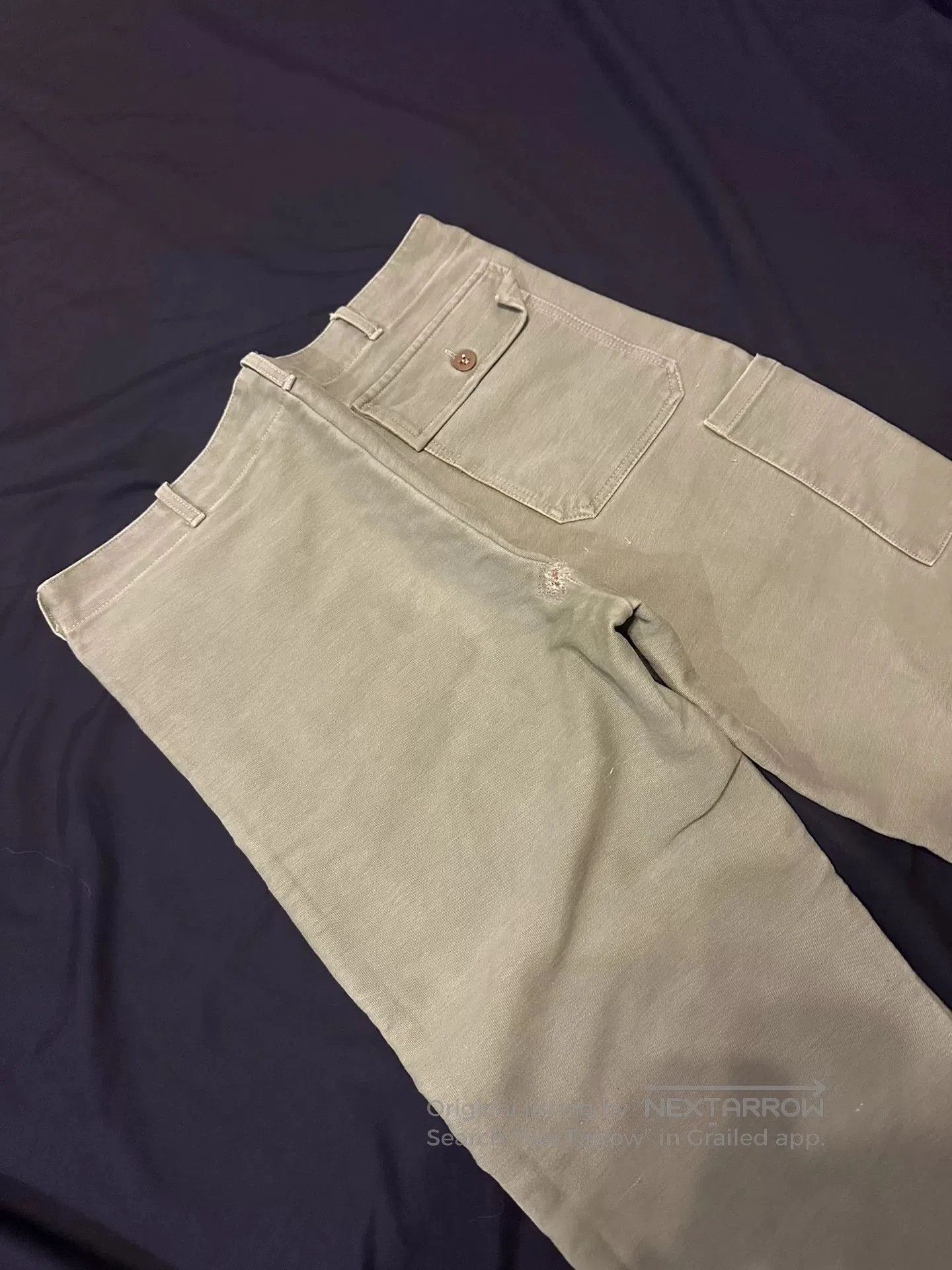 Vintage Vintage German Workwear Cargo Pants. Size US 36 / EU 52 - 6 Thumbnail