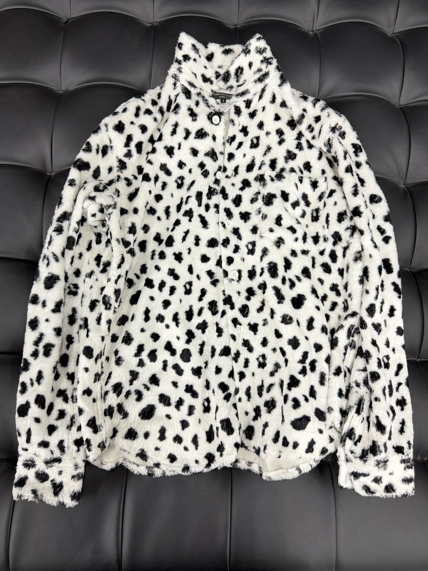 Comme des Garcons Comme des Garçons White Leopard Shirt Jacket Size US S / EU 44-46 / 1 - 1 Thumbnail
