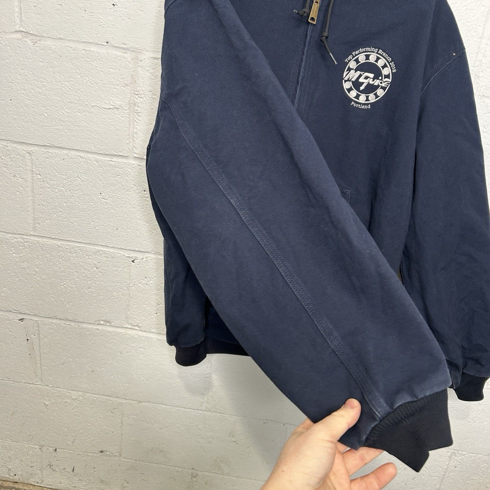 Carhartt Carhartt Thermal-Lined Hooded Active Jacket “Dark Navy” J131 Size US XL / EU 56 / 4 - 9 Thumbnail
