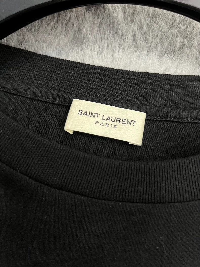 Saint Laurent Paris Saint Laurent Paris Black Hem and Crimped Edges for Sprin Size US M / EU 48-50 / 2 - 3 Thumbnail