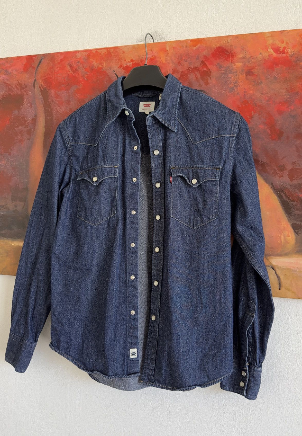 Levi's Levis Blue Denim Shirt Button Up Size S Size US S / EU 44-46 / 1 - 2 Thumbnail