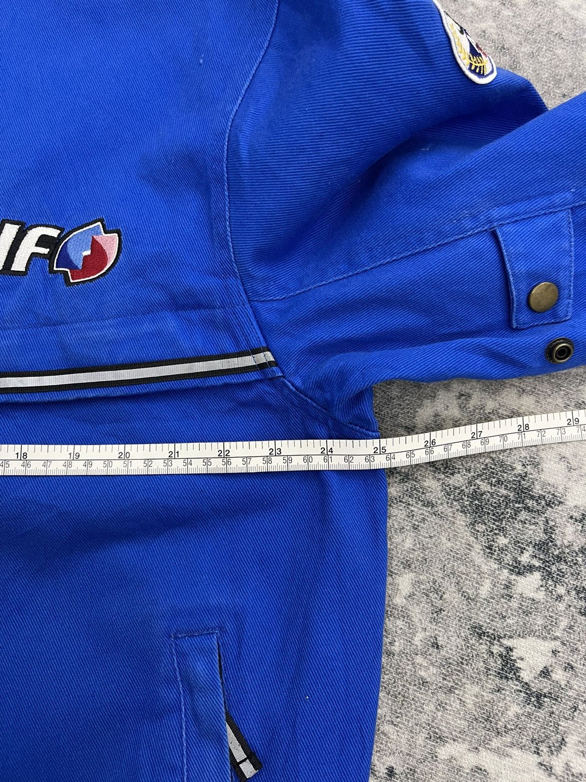 Japanese Brand 90s Elf x Red Baron "ROM" 300th Anniversary Racing Jacket Size US XXL / EU 58 / 5 - 13 Thumbnail
