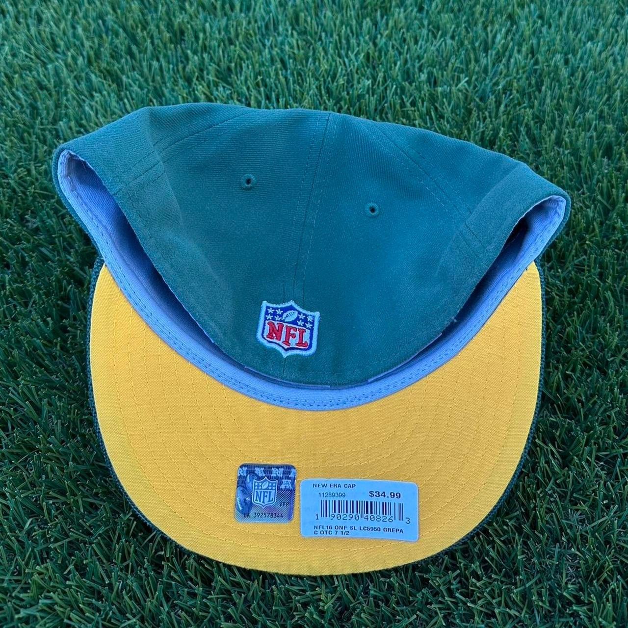 NFL × New Era Green Bay Packers New Era Fitted Hat Size ONE SIZE - 3 Thumbnail