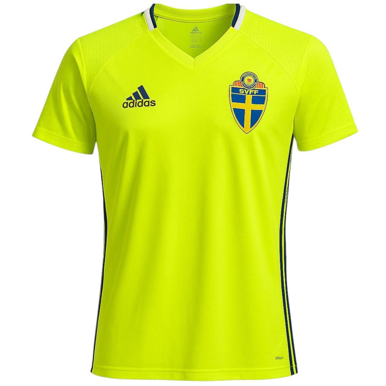 Adidas 2016 SWEDEN NATIONAL TEAM SOCCER JERSEY FOOTBALL SHIRT SZ L Size US L / EU 52-54 / 3 - 1 Thumbnail