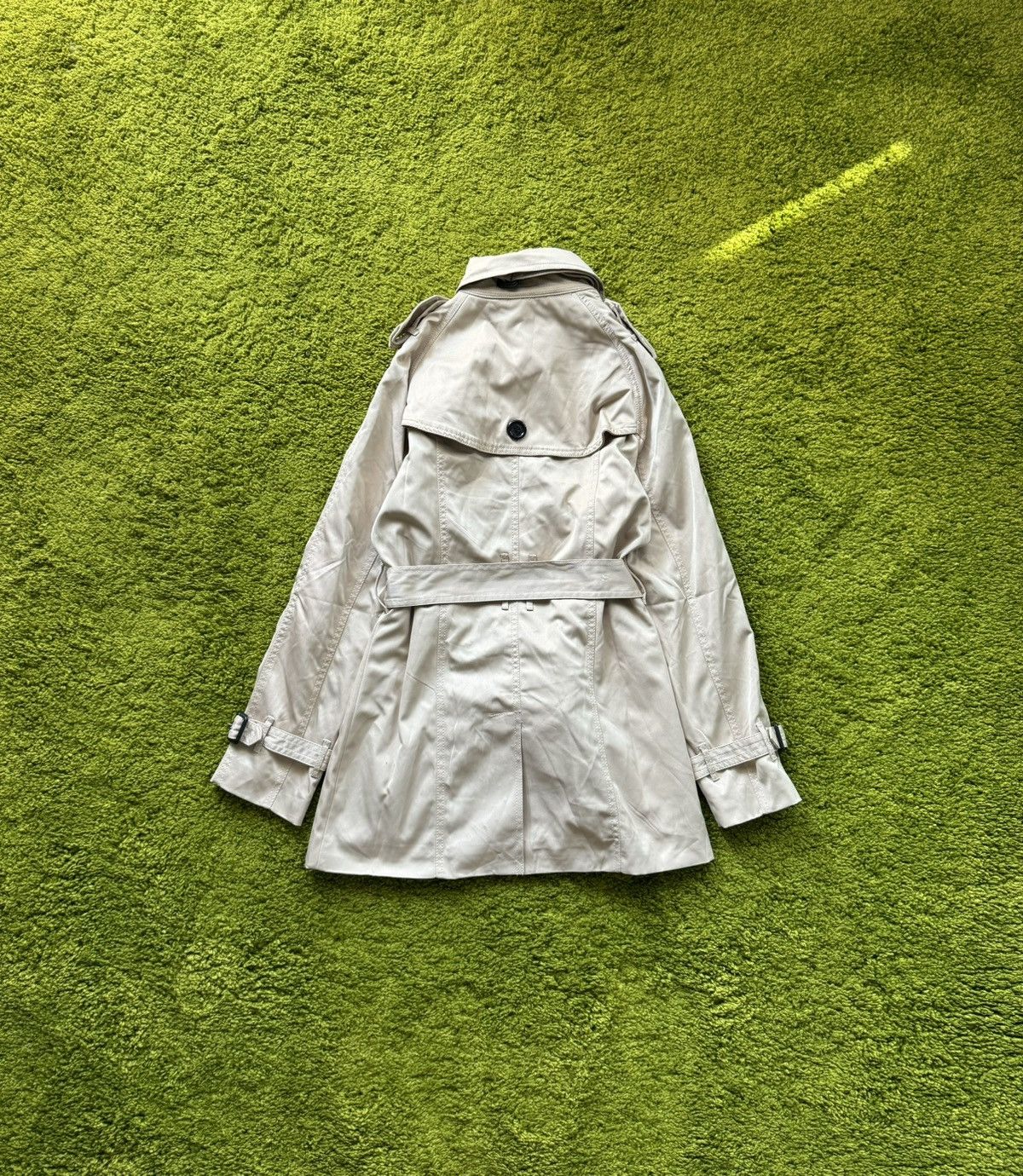 Burberry × Designer Burberry nova check iconic belted trench coat jacket Size XS / US 0-2 / IT 36-38 - 2 Thumbnail
