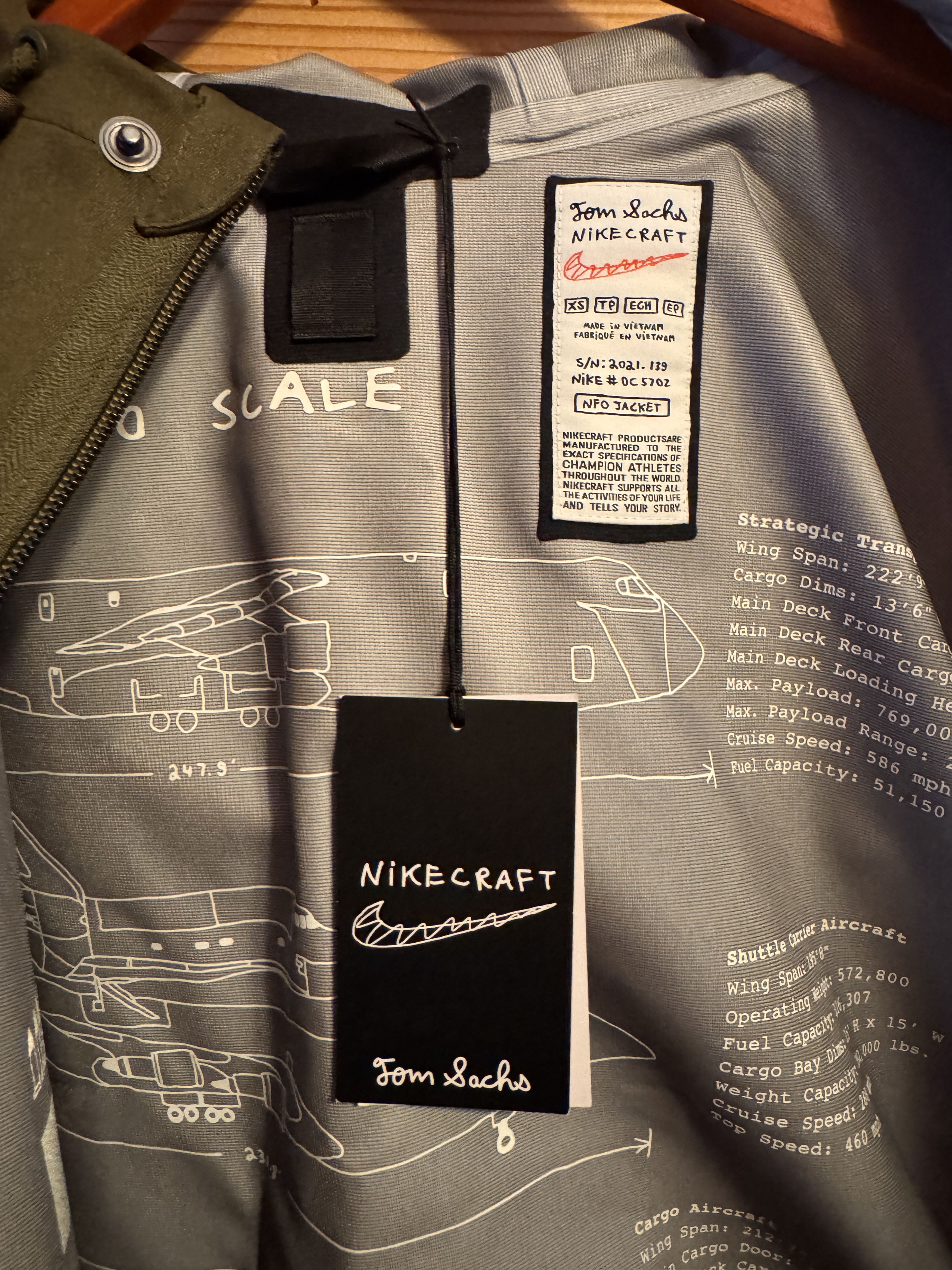 Tom Sachs Tom Sachs Foul Weather Jacket XS Size US XS / EU 42 / 0 - 3 Thumbnail