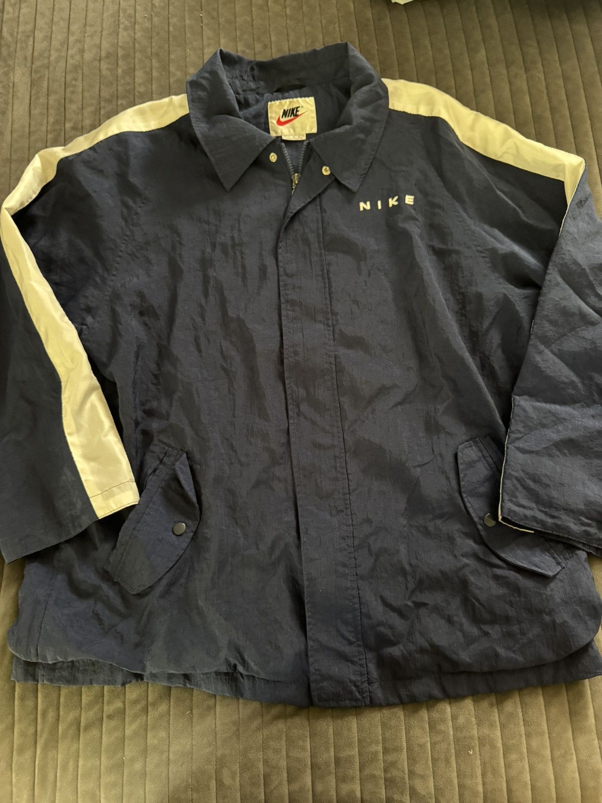 Nike × Vintage Vintage Nike Windbreaker Size US L / EU 52-54 / 3 - 1 Thumbnail