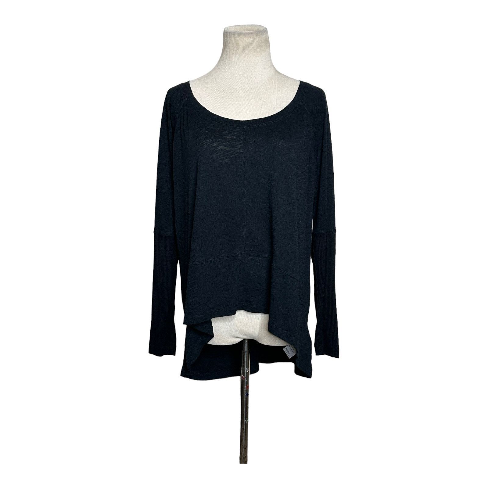 Buffalo David Bitton Buffalo black long sleeves oversize hi low shirt size small Size S / US 4 / IT 40 - 7 Thumbnail
