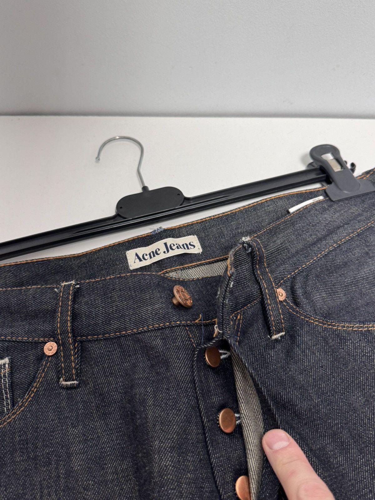 Acne Studios Acne Jeans pants Dark Blue 30/32 Size US 32 / EU 48 - 11 Thumbnail