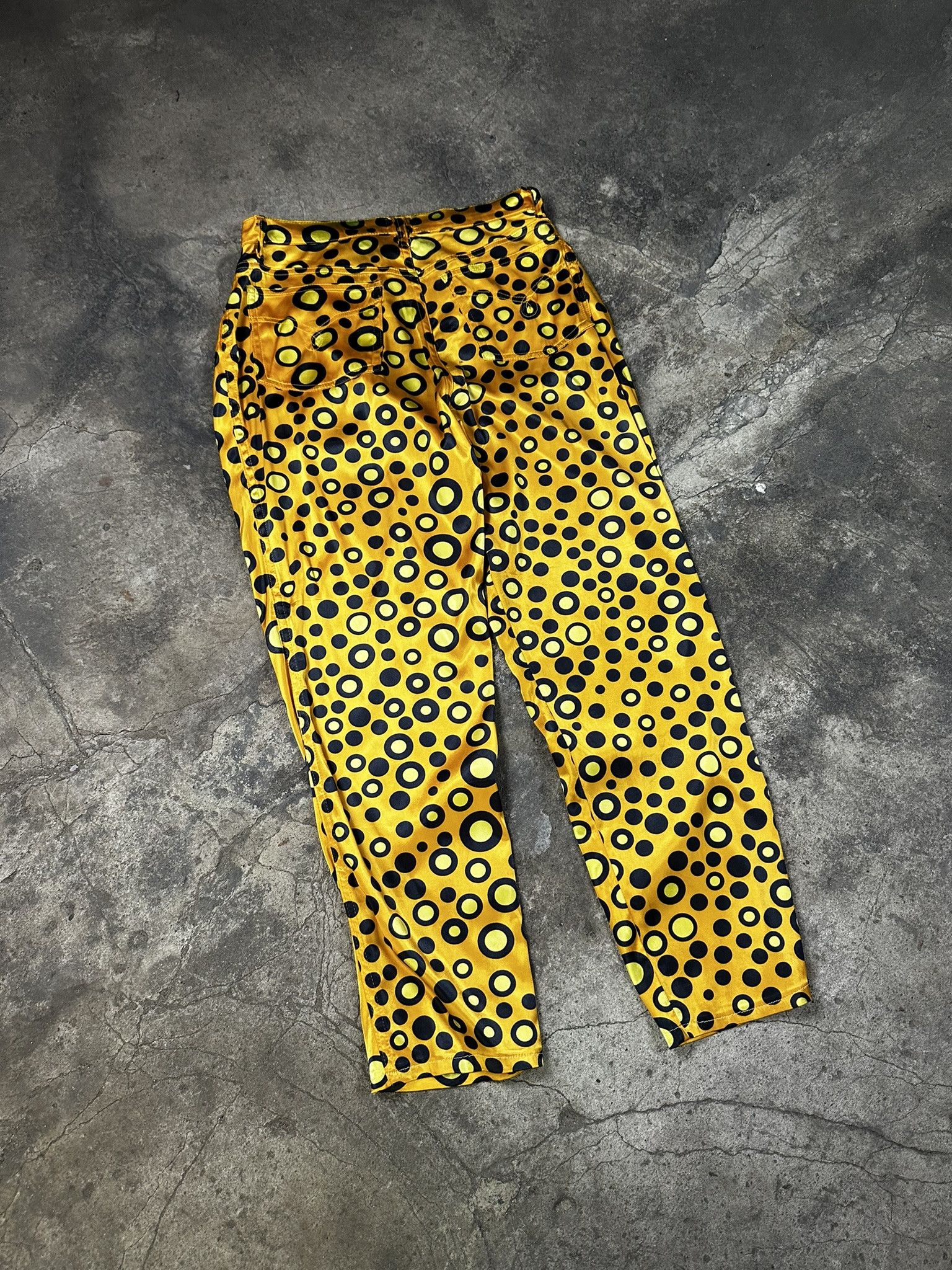 Moschino Vintage Moschino Polka Dot Patterned Pants 2000s Size 30" / US 8 / IT 44 - 4 Thumbnail