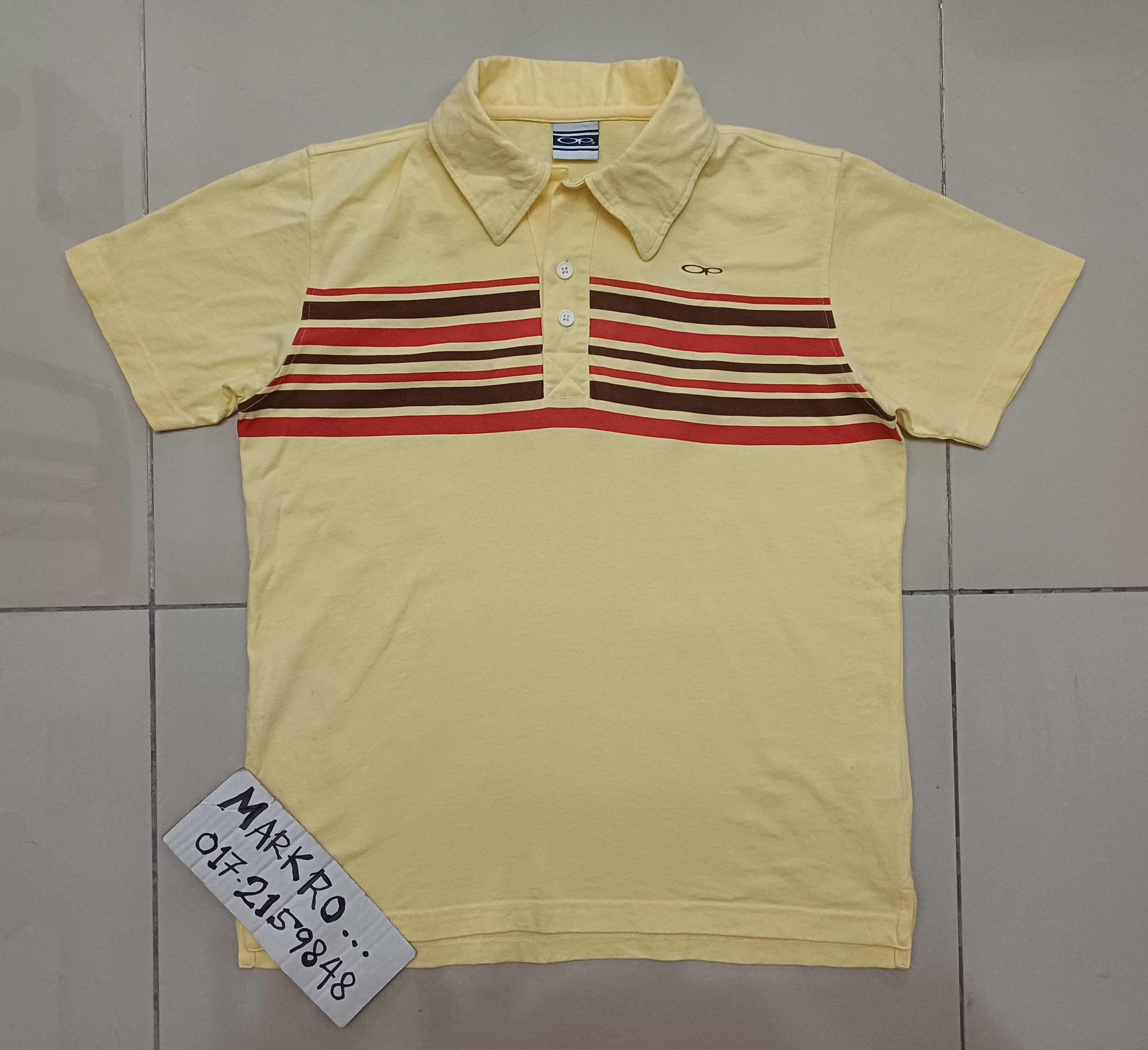 Ocean Pacific Vintage beach polo shirt OCEAN PACFIC Size US M / EU 48-50 / 2 - 2 Thumbnail