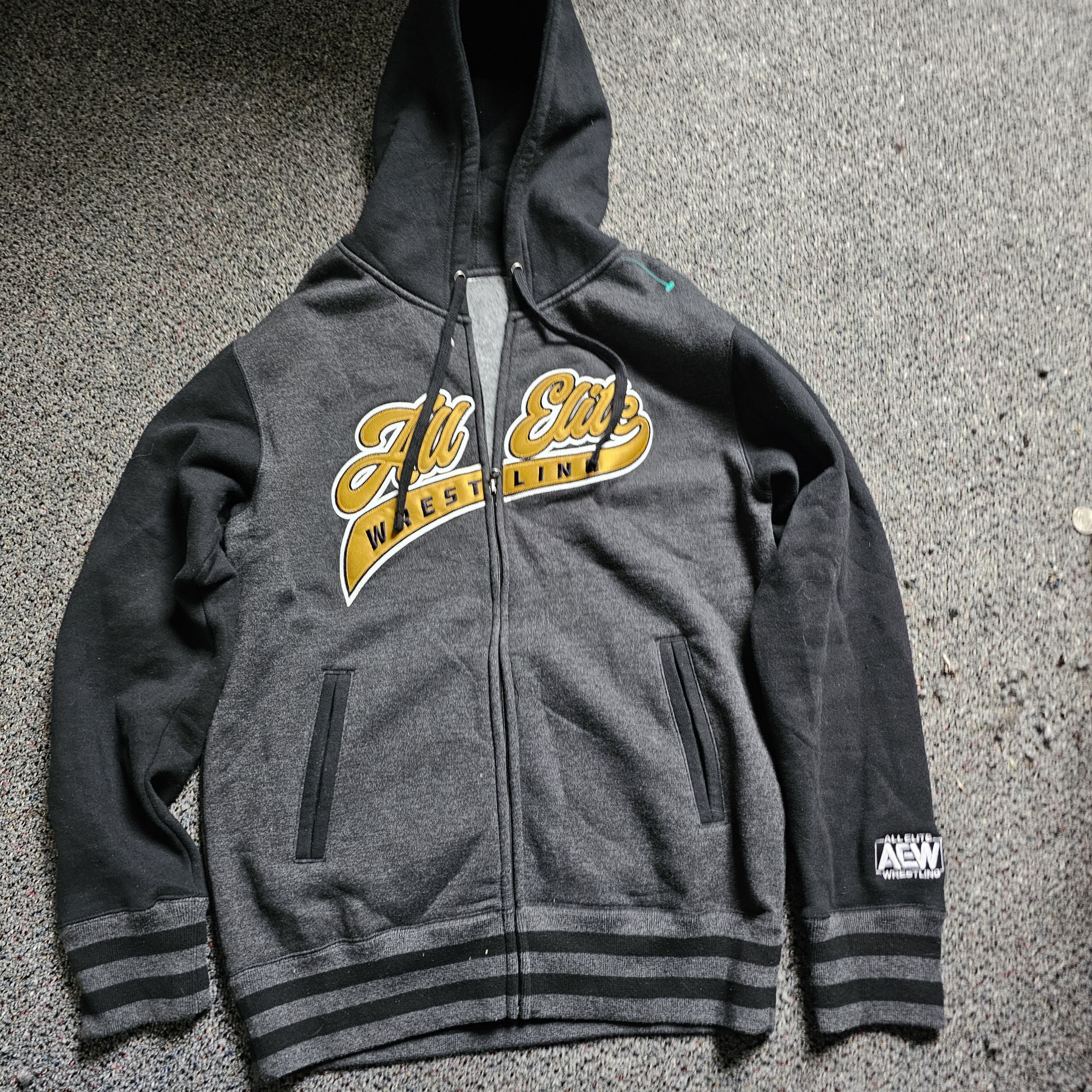 Other AEW All Elite Wrestling Varisty Embroidery Zip Up Sweatshirt Size US L / EU 52-54 / 3 - 2 Thumbnail