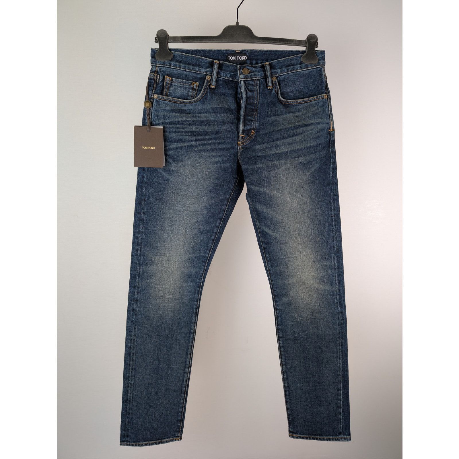 Tom Ford o1rshd1 Slim Jeans in Navy Size US 34 / EU 50 - 2 Thumbnail