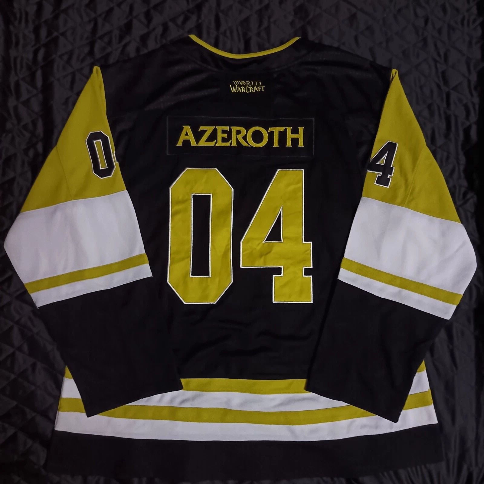Vintage Share Blizzard World of Warcraft Azeroth Hockey Jersey Size US XXL / EU 58 / 5 - 7 Thumbnail
