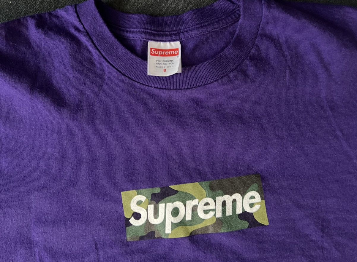 Supreme SUPREME CAMO BOX LOGO Size US S / EU 44-46 / 1 - 3 Thumbnail