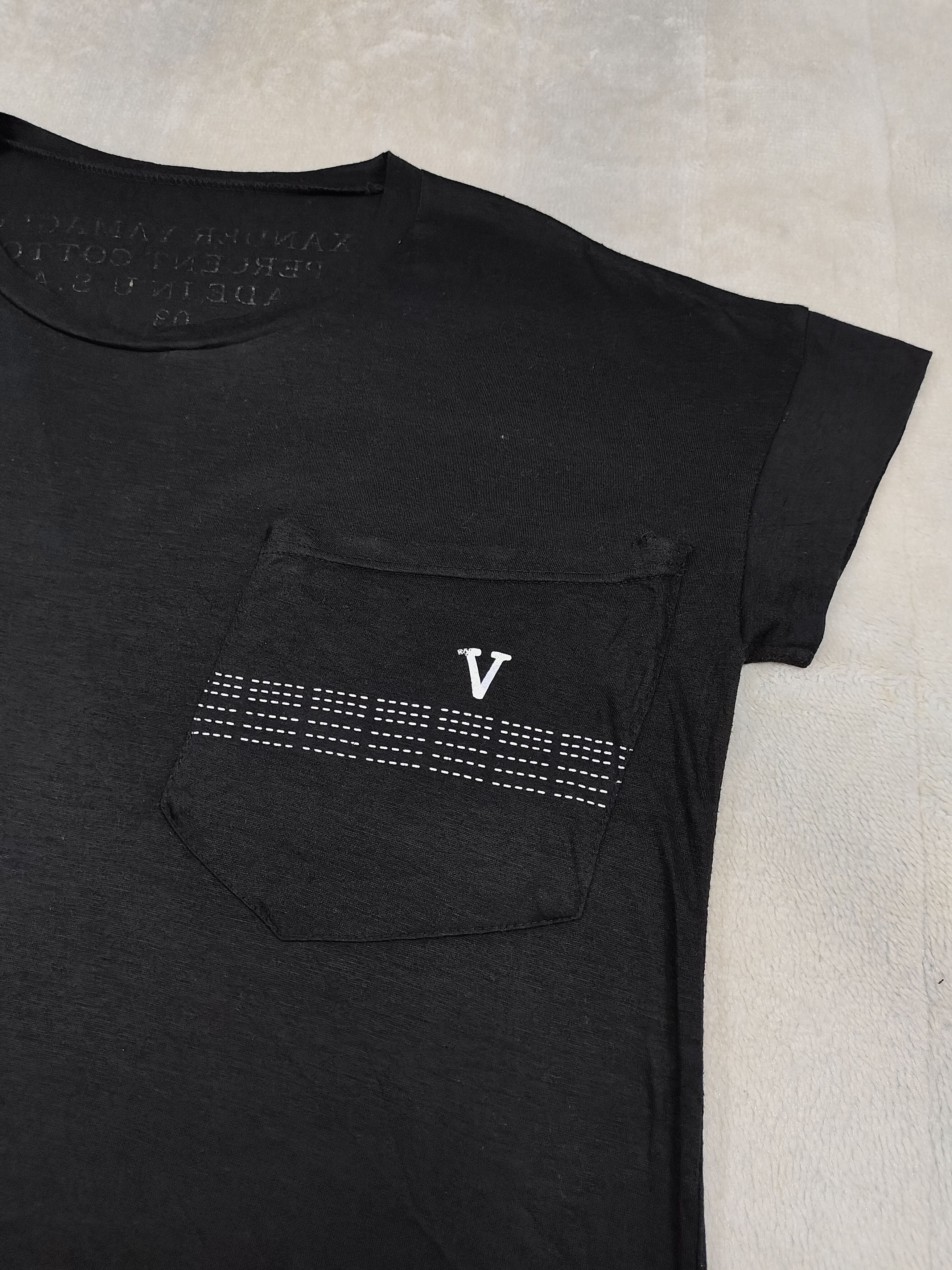 Alexander Yamaguchi Alexander Yamaguchi🔥Minimalist Typography Pocket Tshirt Size US L / EU 52-54 / 3 - 5 Thumbnail