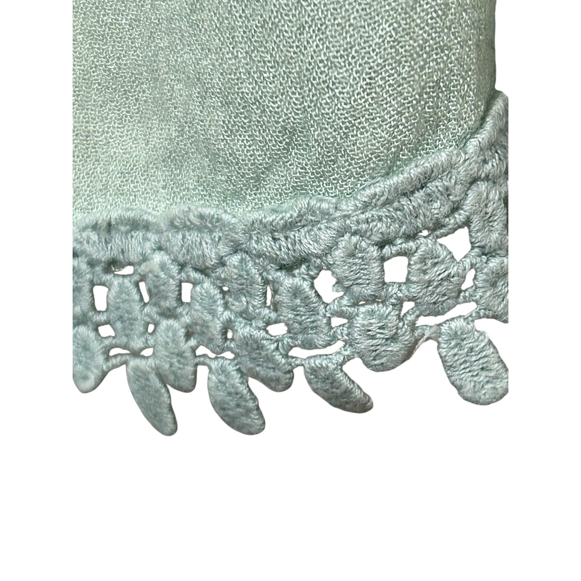 Other Raga Women’s Top Green S Bohemian Cascading Sleeve Smocked B Size S / US 4 / IT 40 - 10 Thumbnail