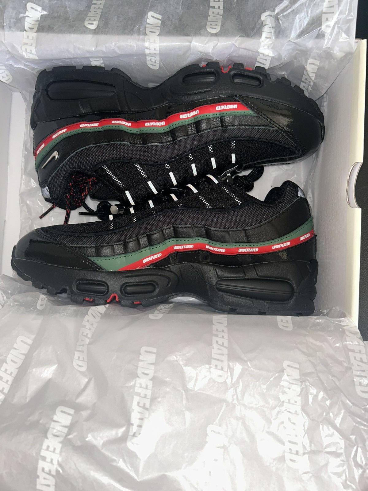 Nike Nike Air Max 95 SP Undefeated Black (Sz-7.5) Dead stock Size US 7.5 / EU 40-41 - 5 Thumbnail