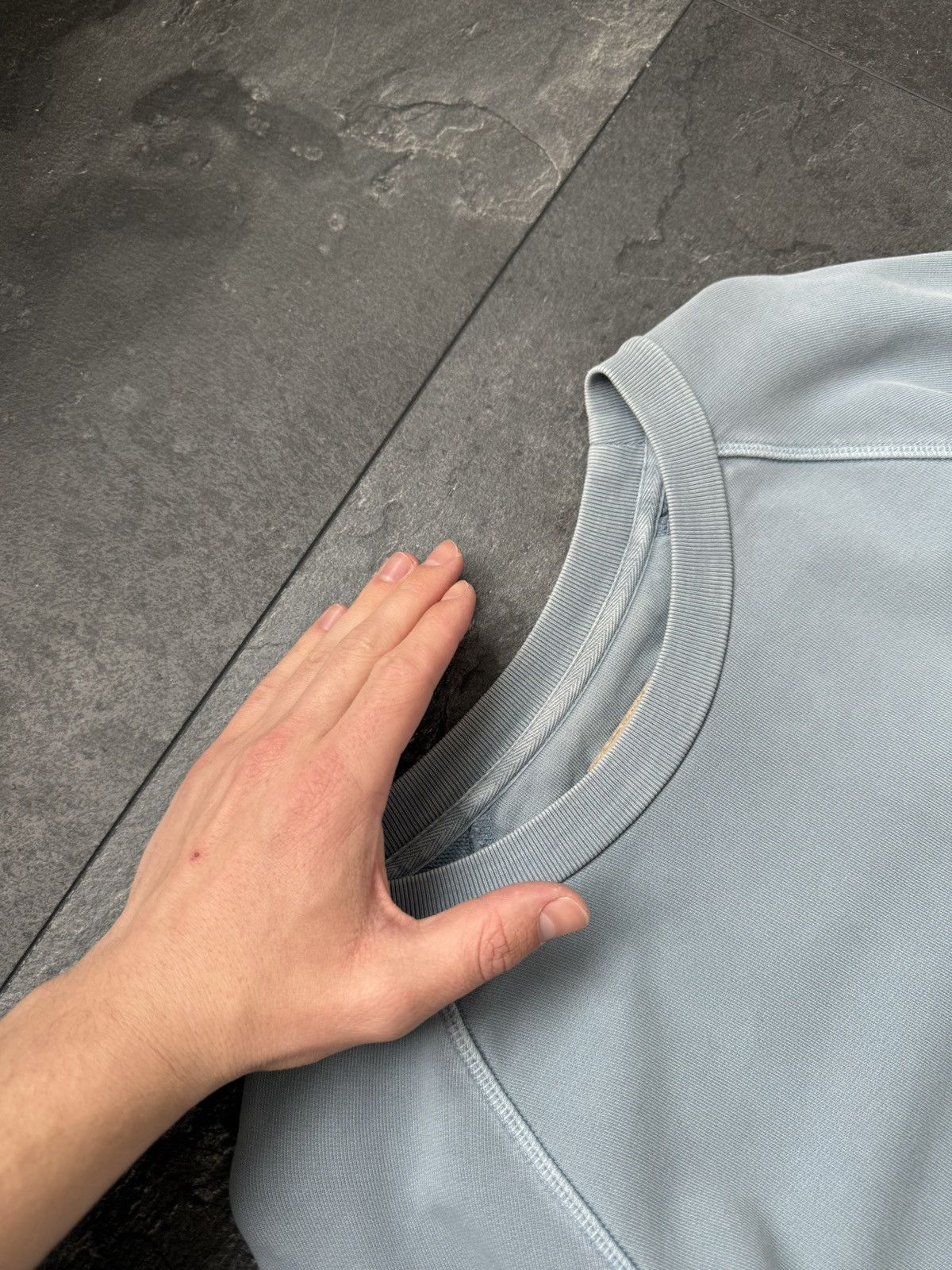 Burberry × Vintage Vintage Burberry blue sweatshirt Size US S / EU 44-46 / 1 - 2 Thumbnail