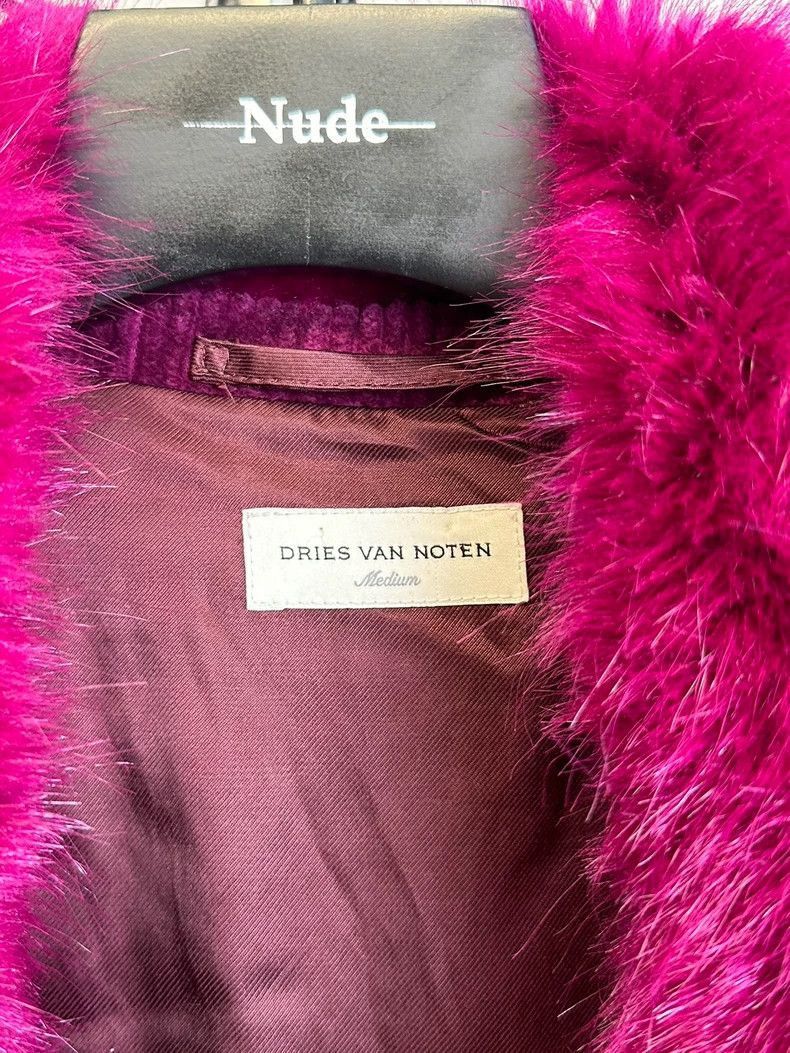 Dries Van Noten Dries Van Noten Dries Van Noten Pitaya artificial fur-2507 Size US M / EU 48-50 / 2 - 7 Thumbnail