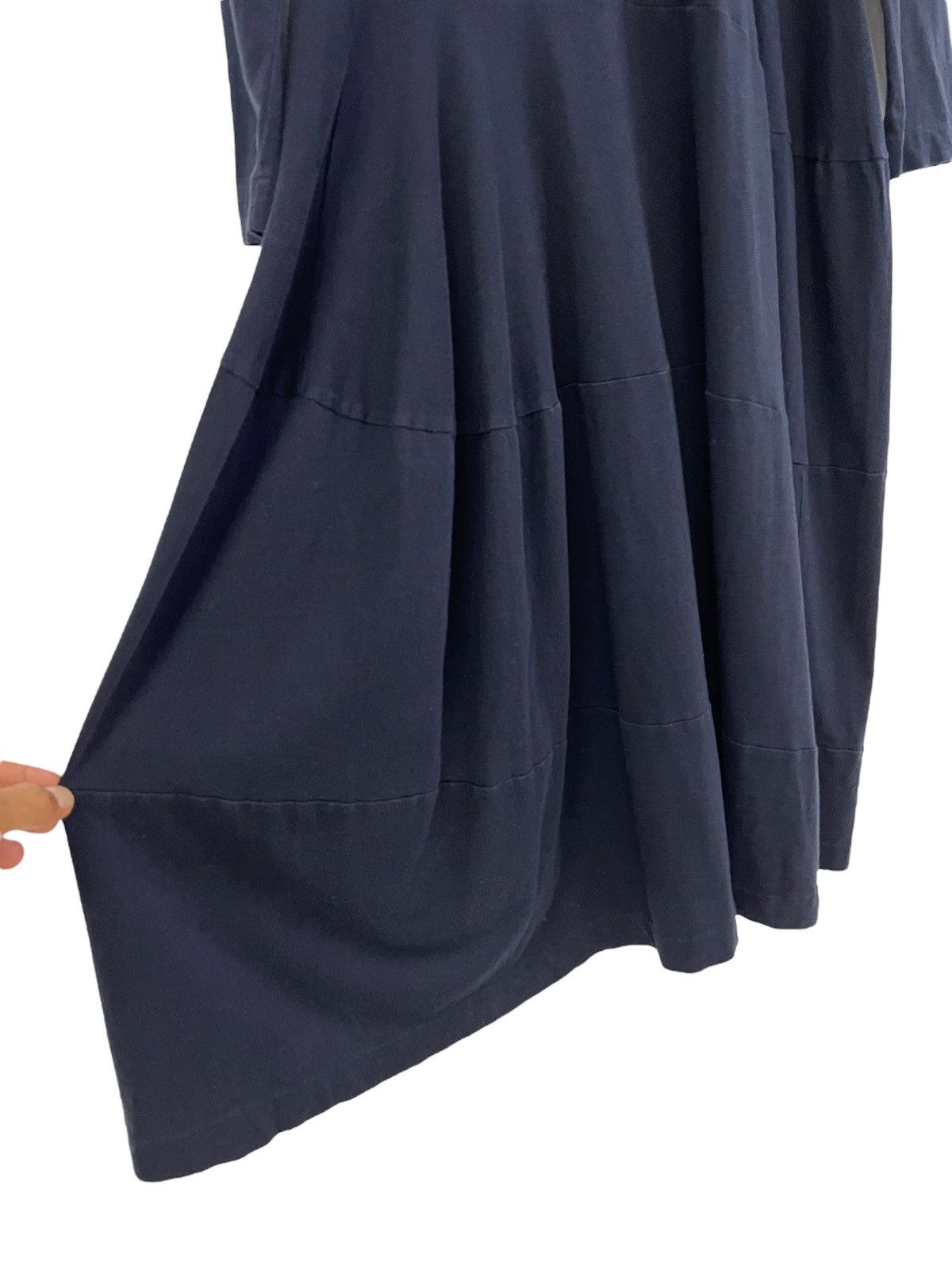 Comme des Garcons 1990s Robe De Chambre CDG Reworked Asymmetrical Dress Size S / US 4 / IT 40 - 6 Thumbnail