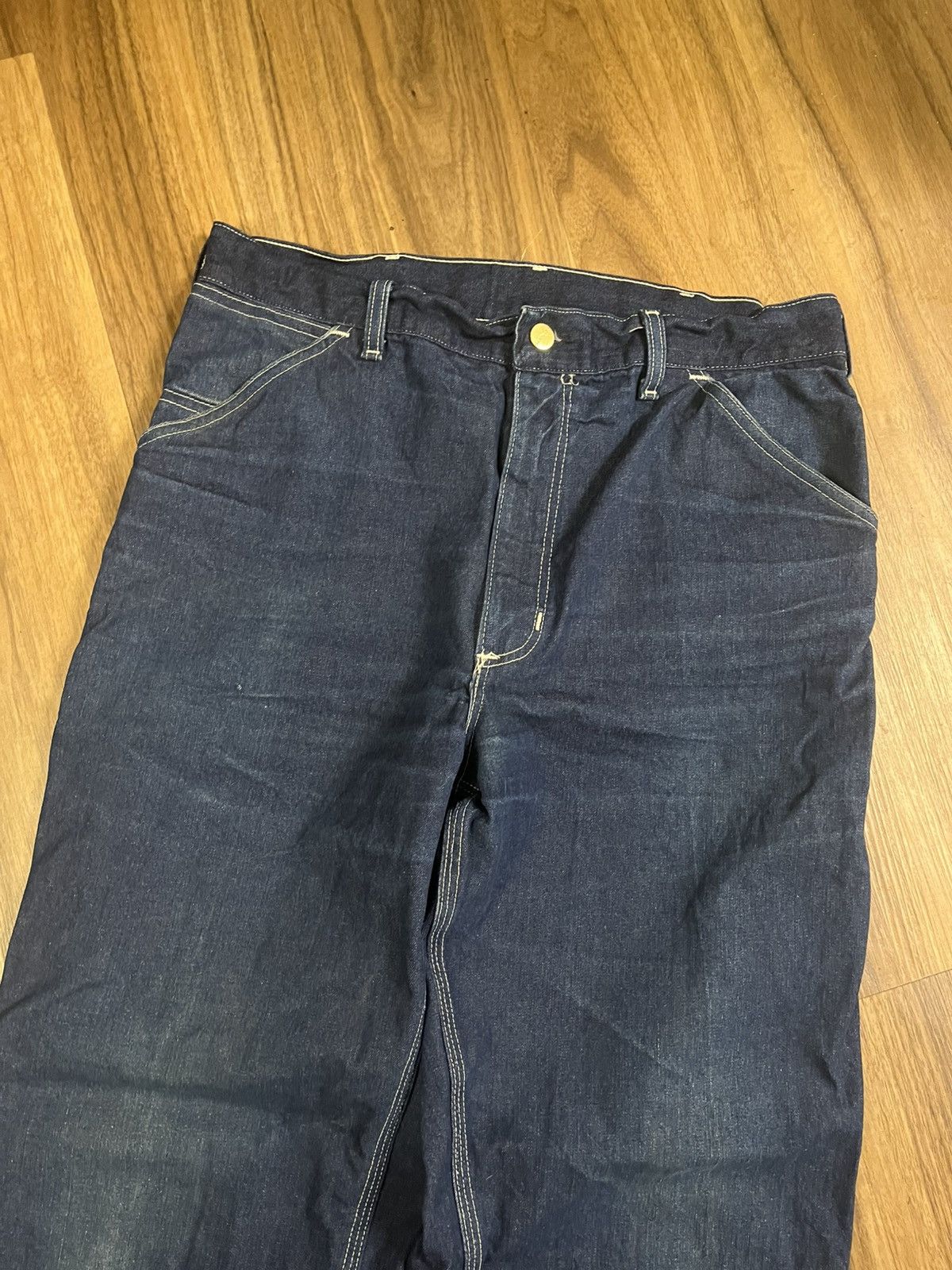Carhartt Vintage Carhartt Carpenter Jeans Blue late 80’s/Early 90’s Size US 35 - 5 Thumbnail