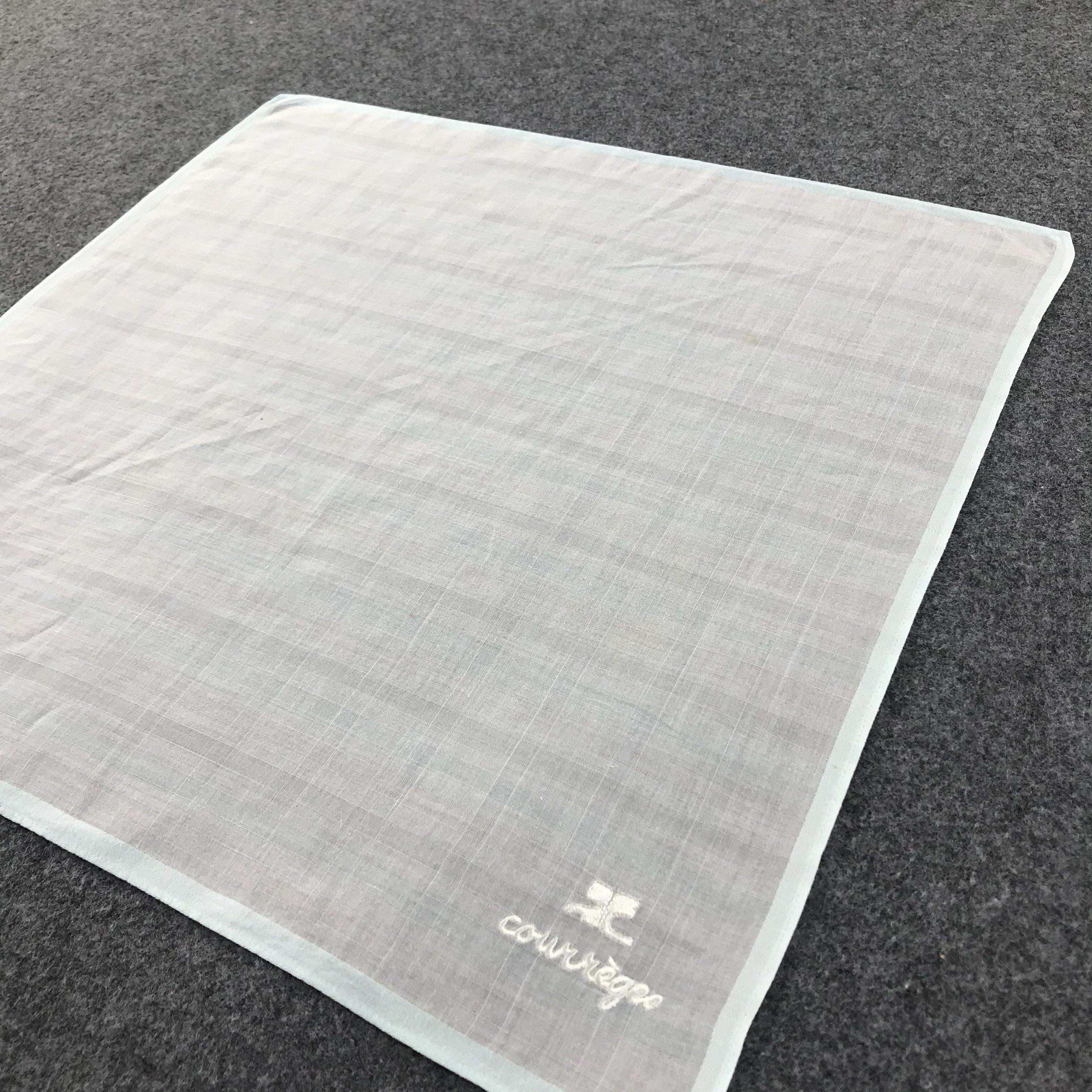 Courreges Courreges Handkerchief Neckerchief Bandana H471 Size ONE SIZE - 5 Thumbnail