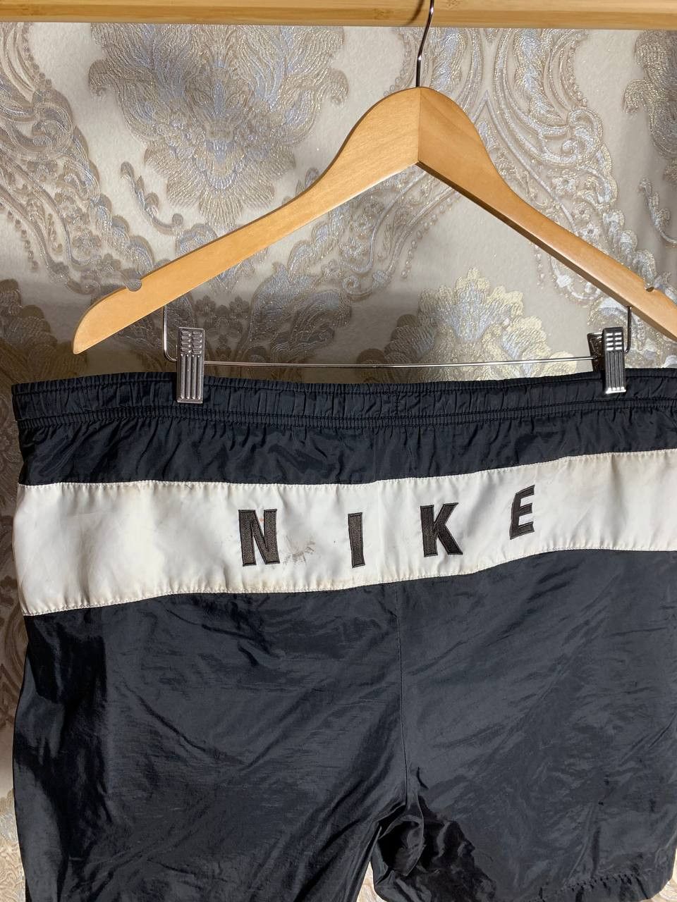 Nike Vintage Nike Nylon Retro Shorts Drill Swoosh Running 90s Size US 34 / EU 50 - 9 Thumbnail
