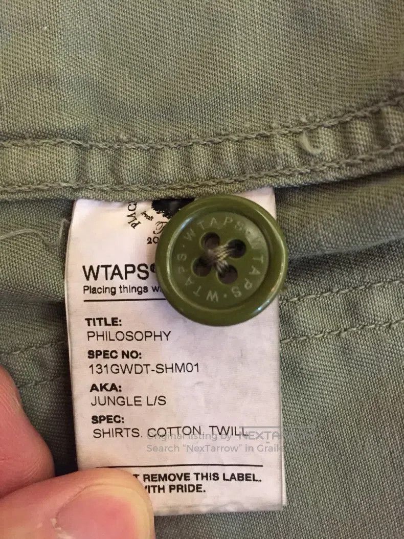 Wtaps Wtaps Military-style four-pocket jacket Size US S / EU 44-46 / 1 - 5 Thumbnail