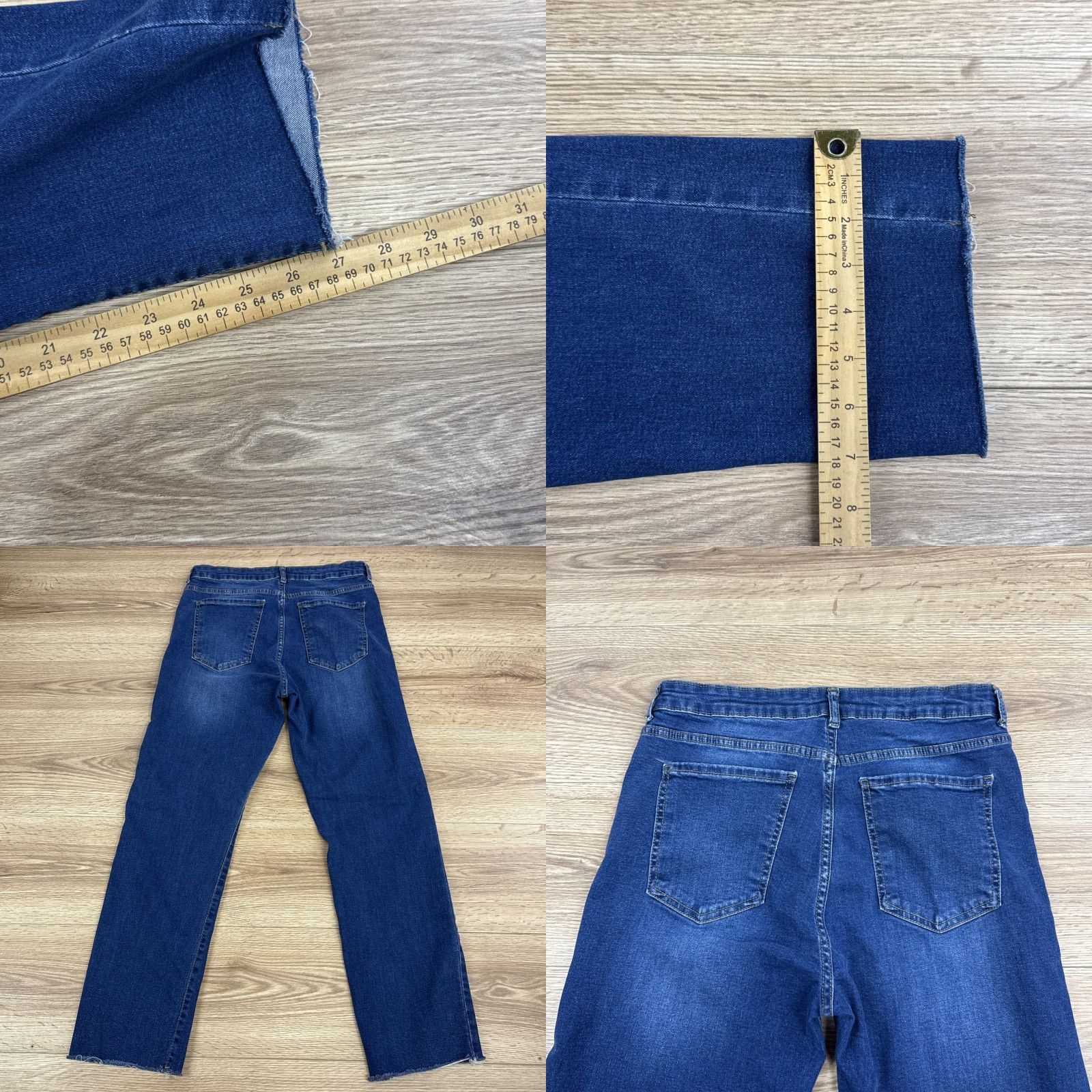 Forever 21 FOREVER 21 Jeans Womens Size 30 Skinny Ankle High Rise Dark Blue Denim Size 30" / US 8 / IT 44 - 8 Thumbnail