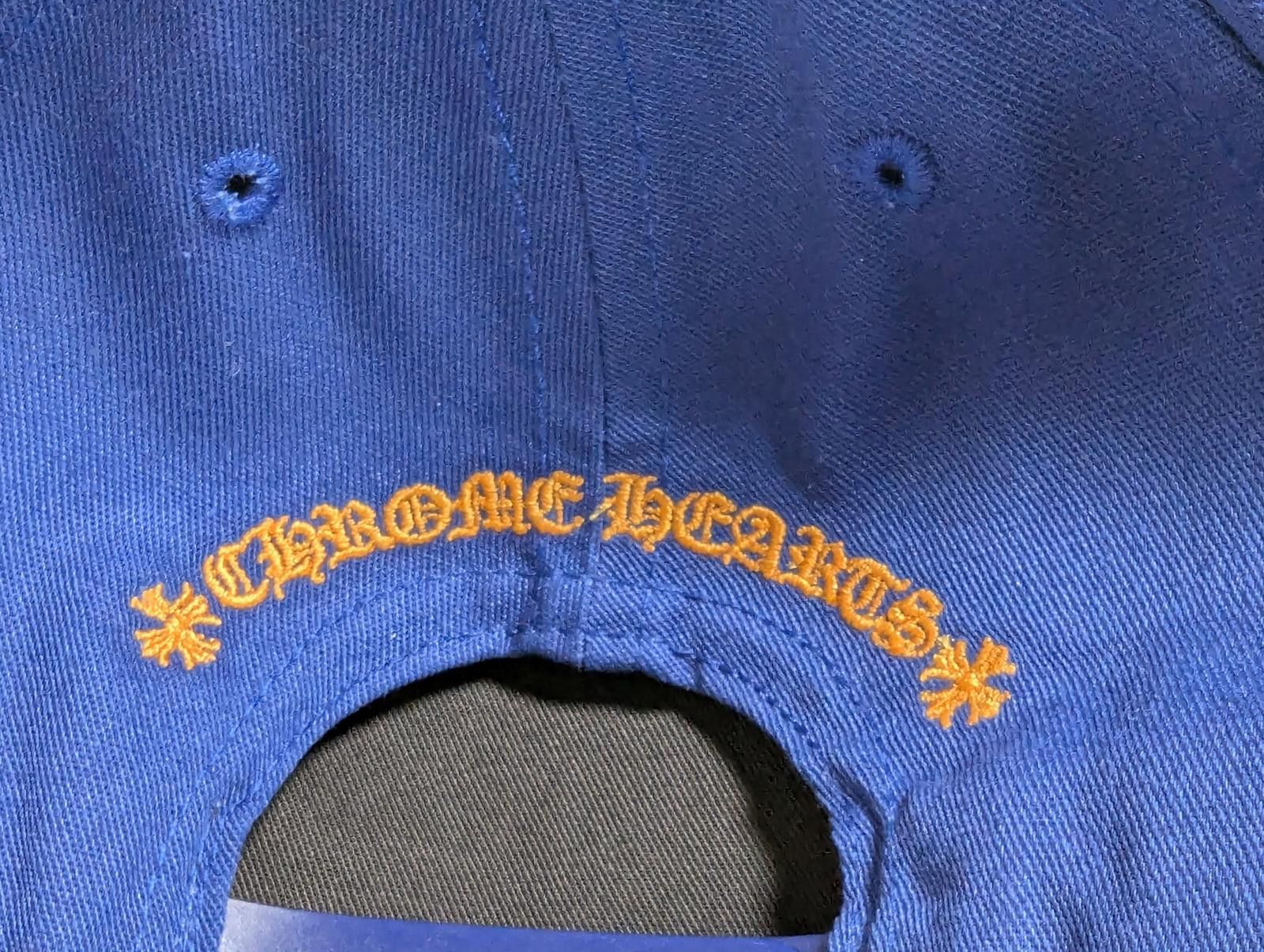 Chrome Hearts Chrome Hearts CH Embroidered Hat in Blue Size ONE SIZE - 9 Thumbnail