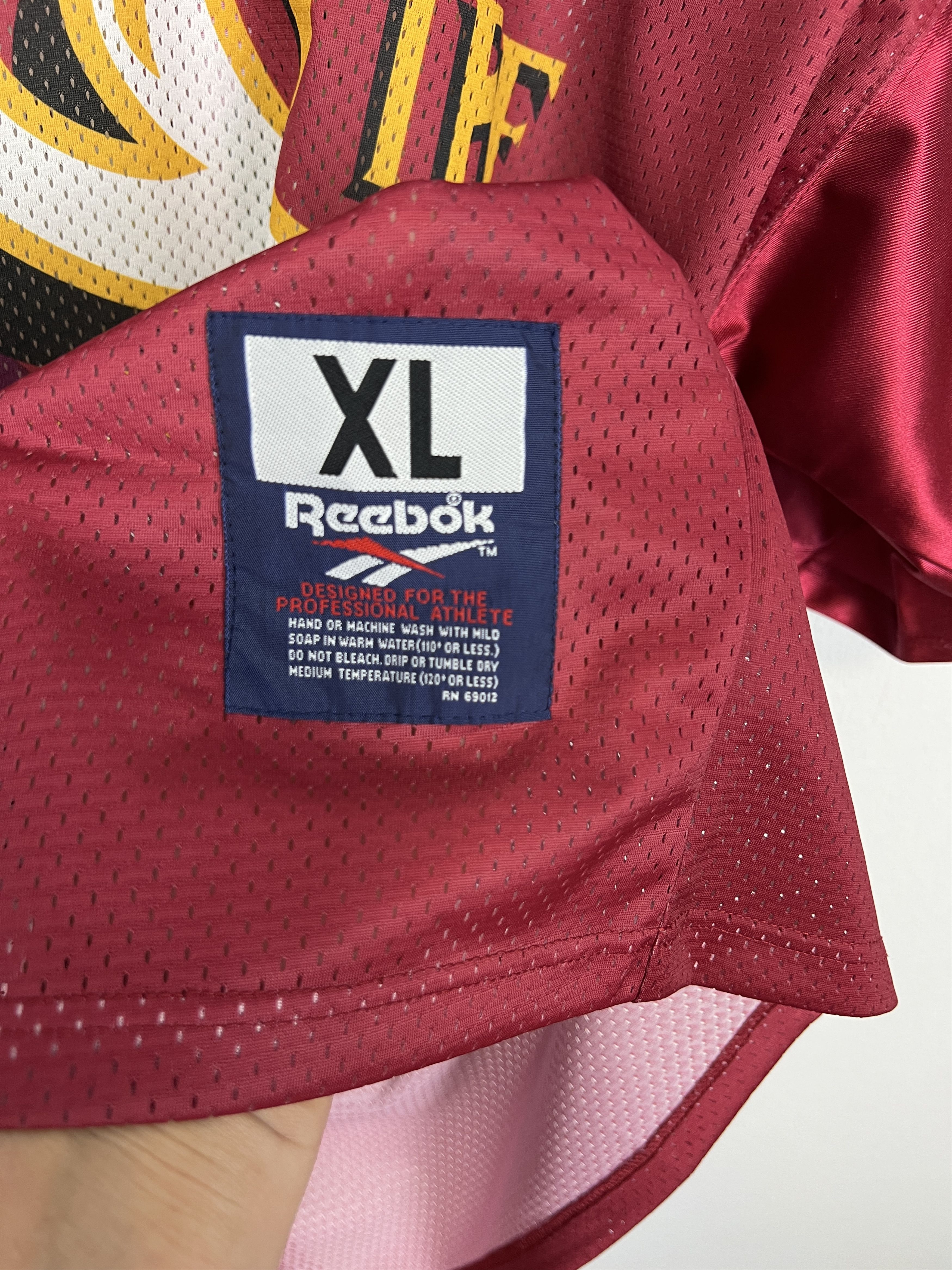 Reebok Vintage Rhein Fire World League WLF NFL Football Jersey Size US XL / EU 56 / 4 - 7 Thumbnail