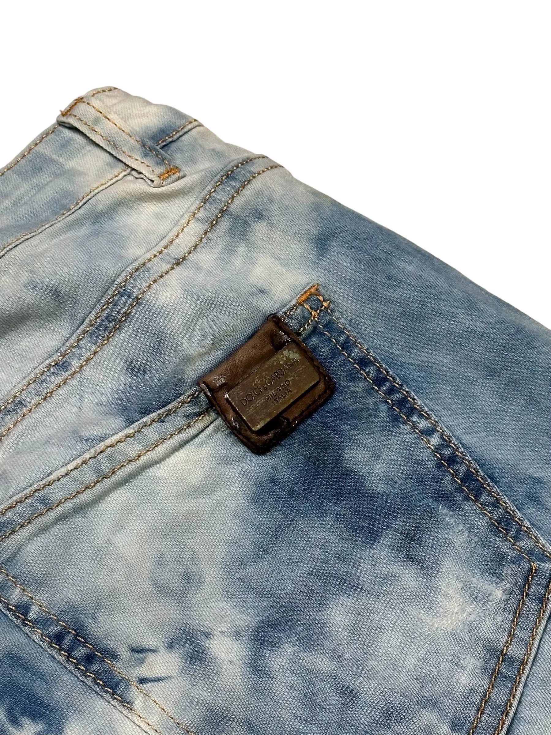 Dolce & Gabbana D&G slim skinny tiedye jeans Size US 28 / EU 44 - 3 Thumbnail