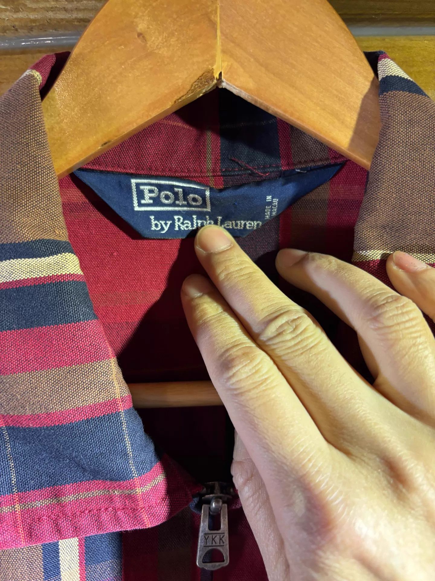 Polo Ralph Lauren Polo RL Vintage 90s Red Plaid Short Wide M Jacket Size US M / EU 48-50 / 2 - 3 Thumbnail